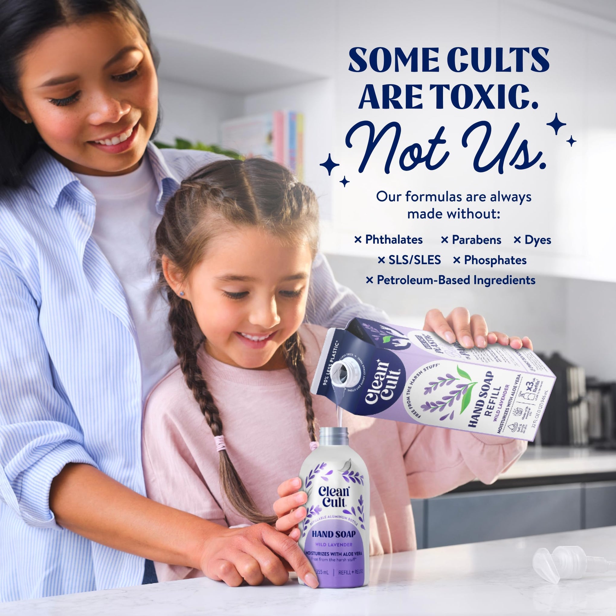 Liquid Hand Soap Refills (48 Fl Oz)