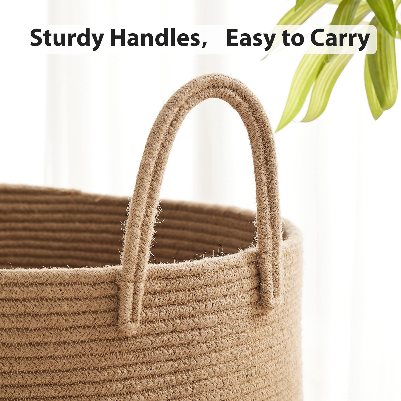 Jute Rope Laundry Hamper