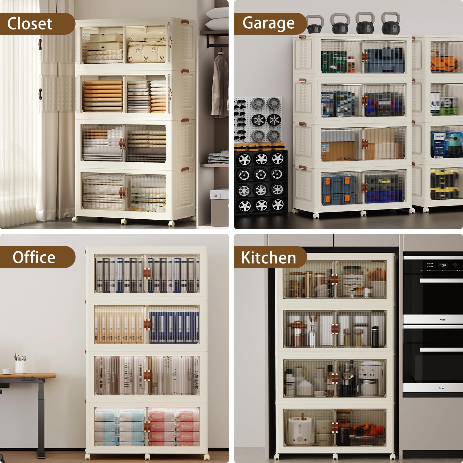 760Qt Stackable Storage Bins