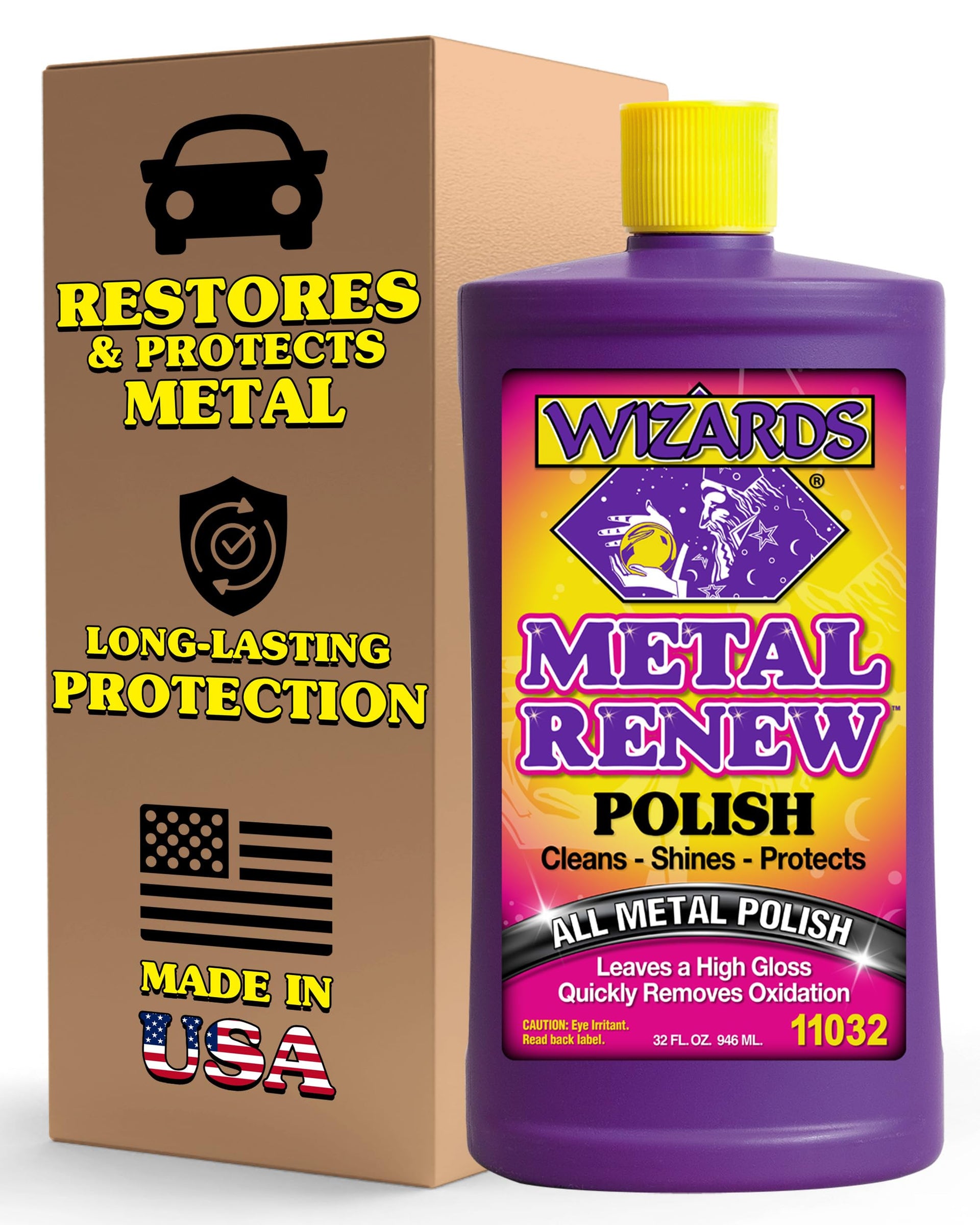 Metal Renew Cream Compound Polish for Cars (32 Fl Oz)