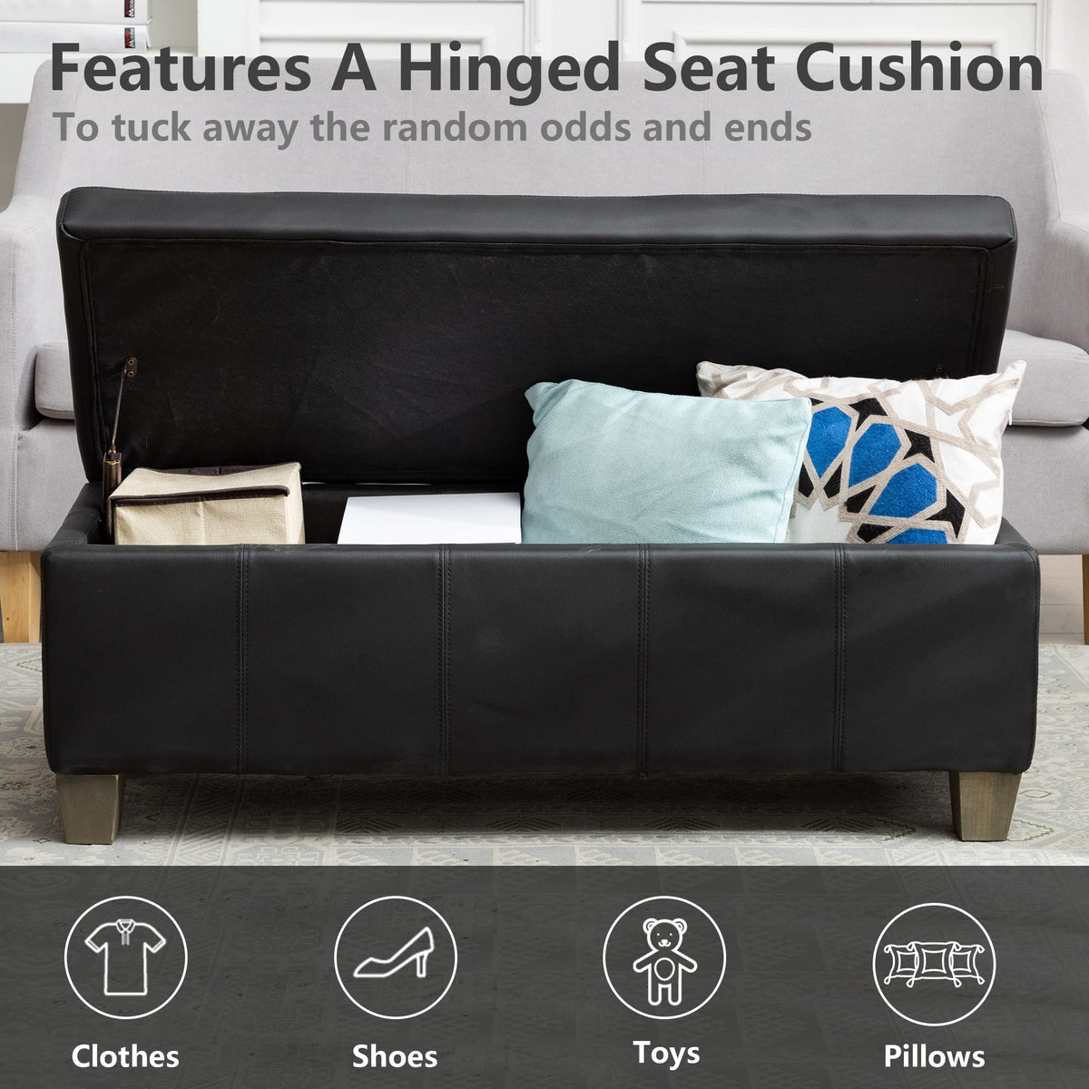 41" Storage Ottoman