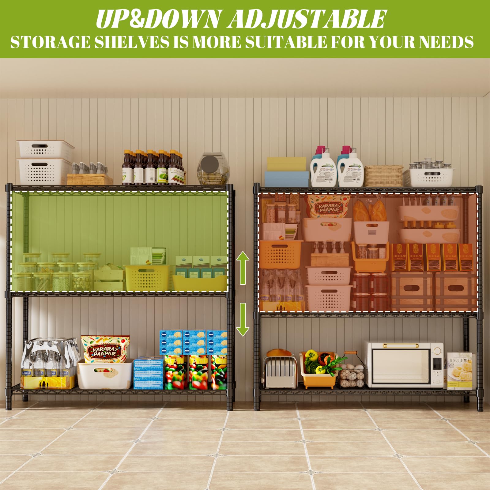 Storage Shelves (4 Count)