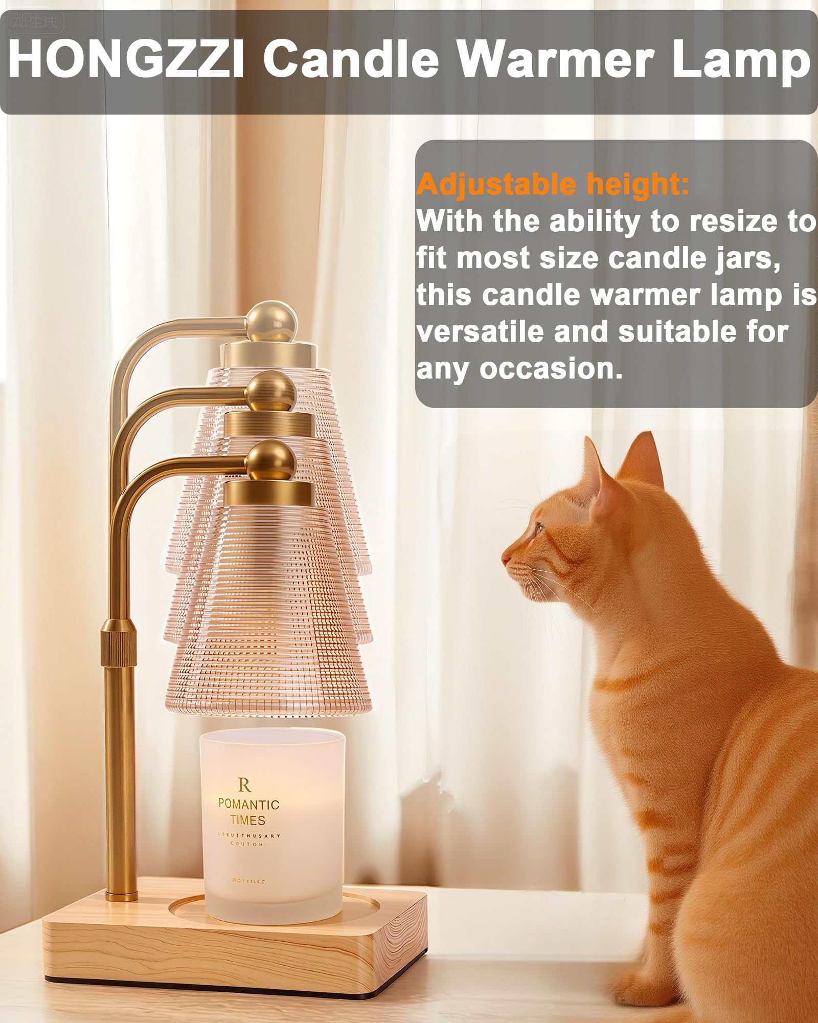 Candle Warmer Lamp with Timer