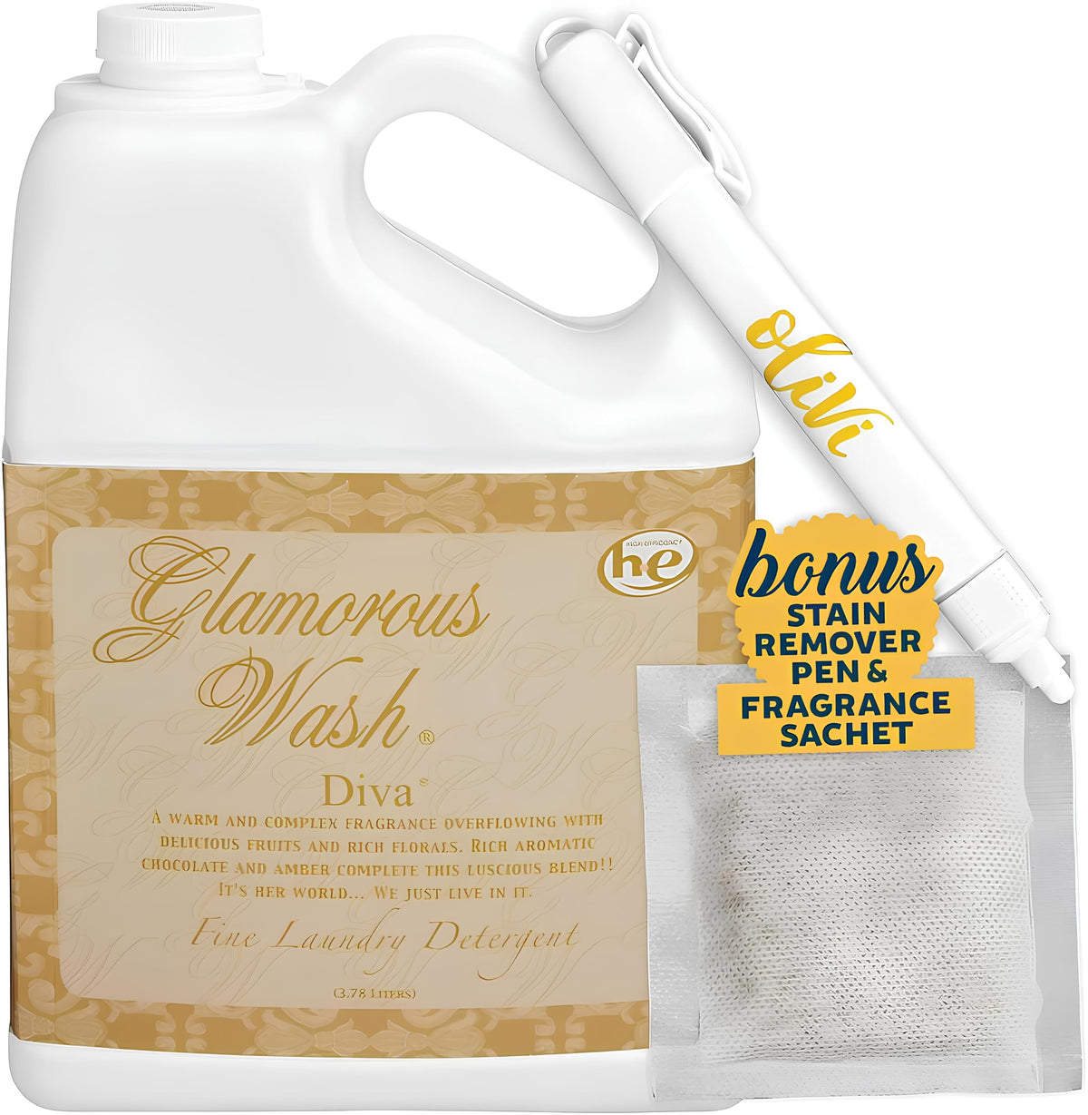 Tyler DIVA Glamorous Wash Laundry Detergent (127.8 Fl Oz)