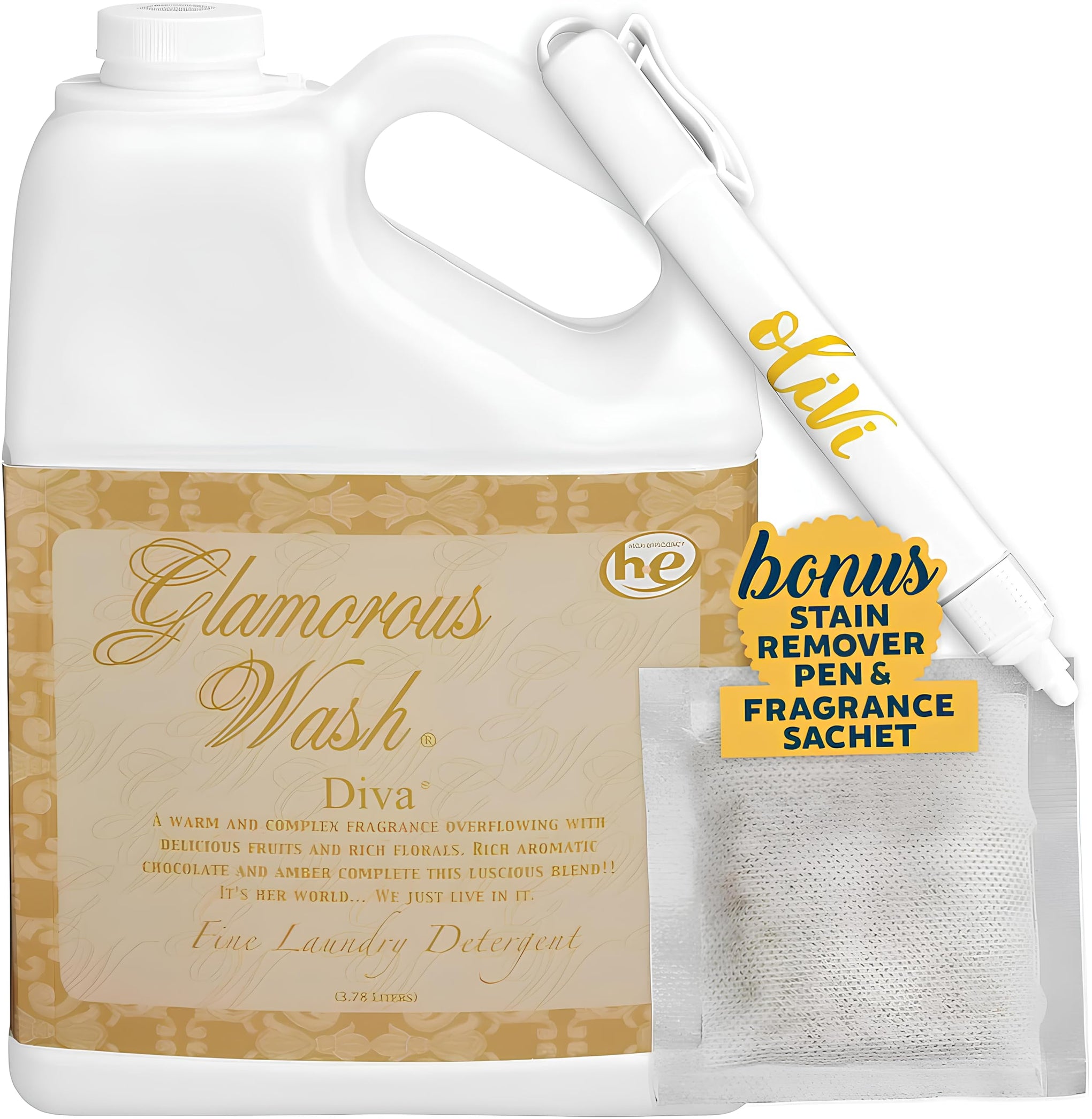 Tyler DIVA Glamorous Wash Laundry Detergent (127.8 Fl Oz)
