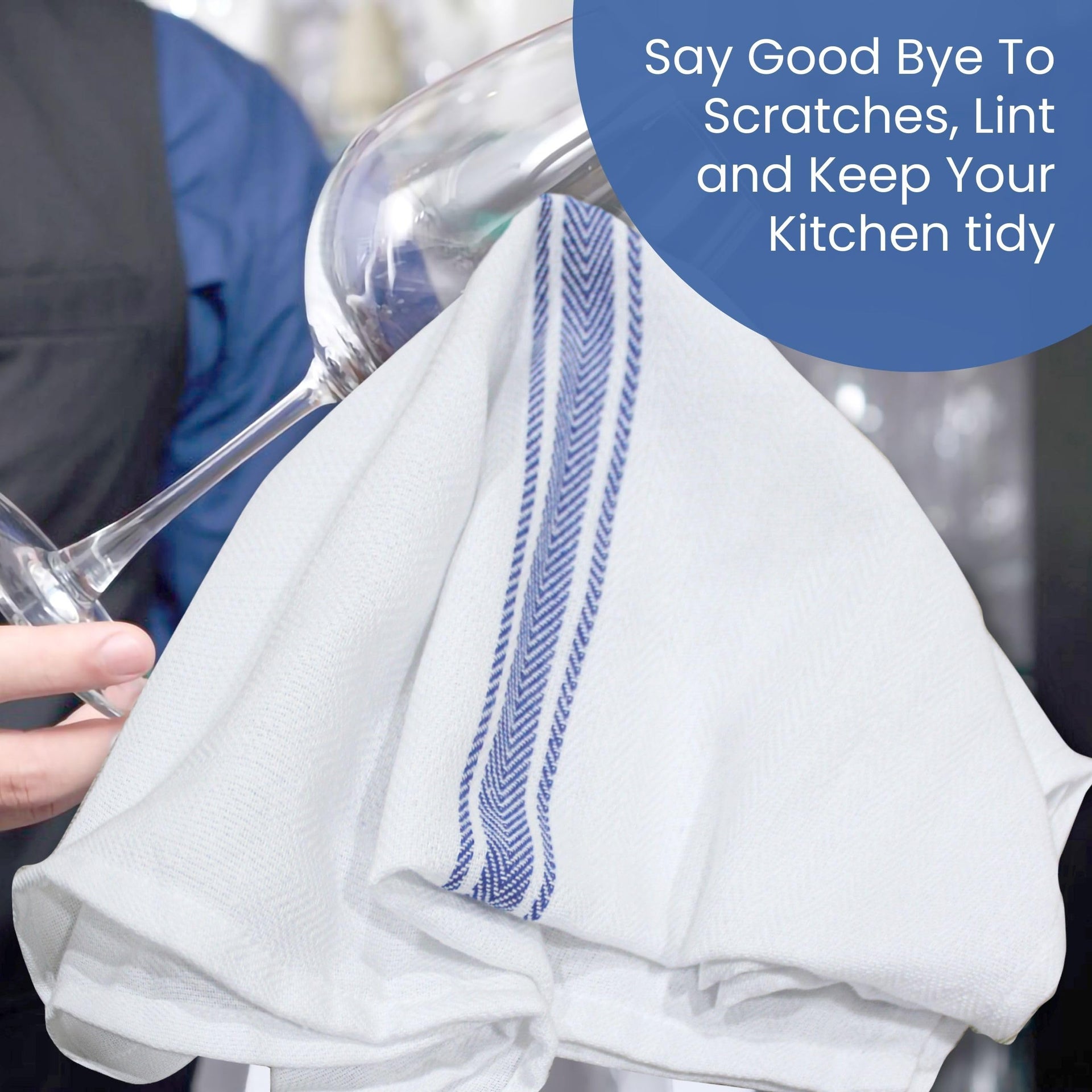 Kitchen Dish Towels for Kitchen (6 Count)