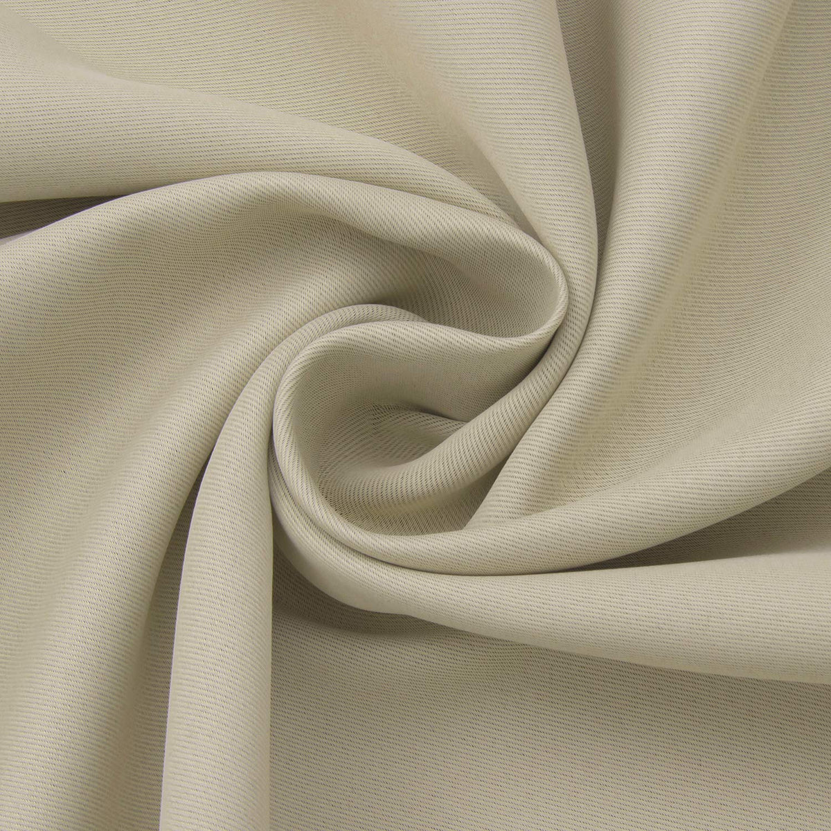 Beige Blackout Curtains for Kitchen Cafe Window 34 x 40 Inch Long (2 Count)