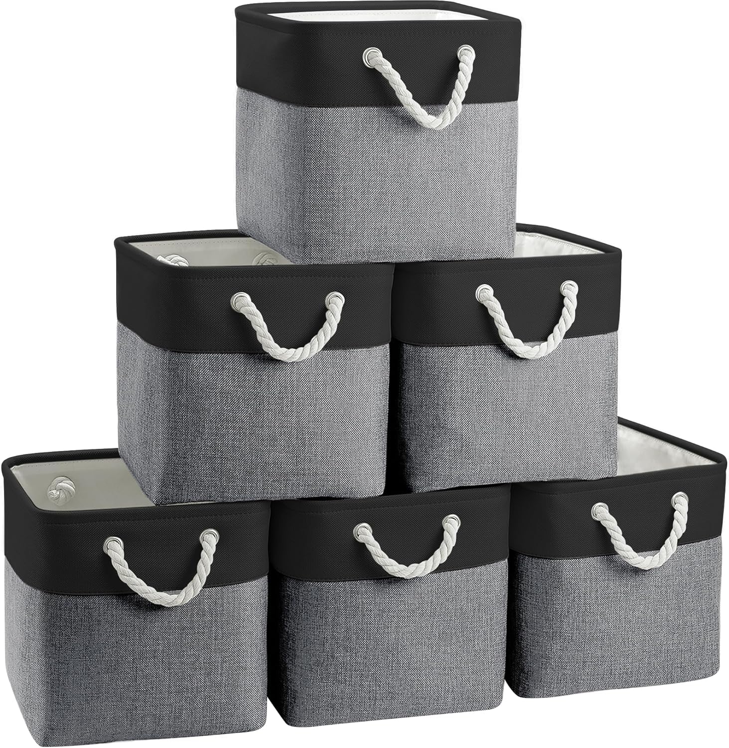 Cube Storage Bins (6 Count)