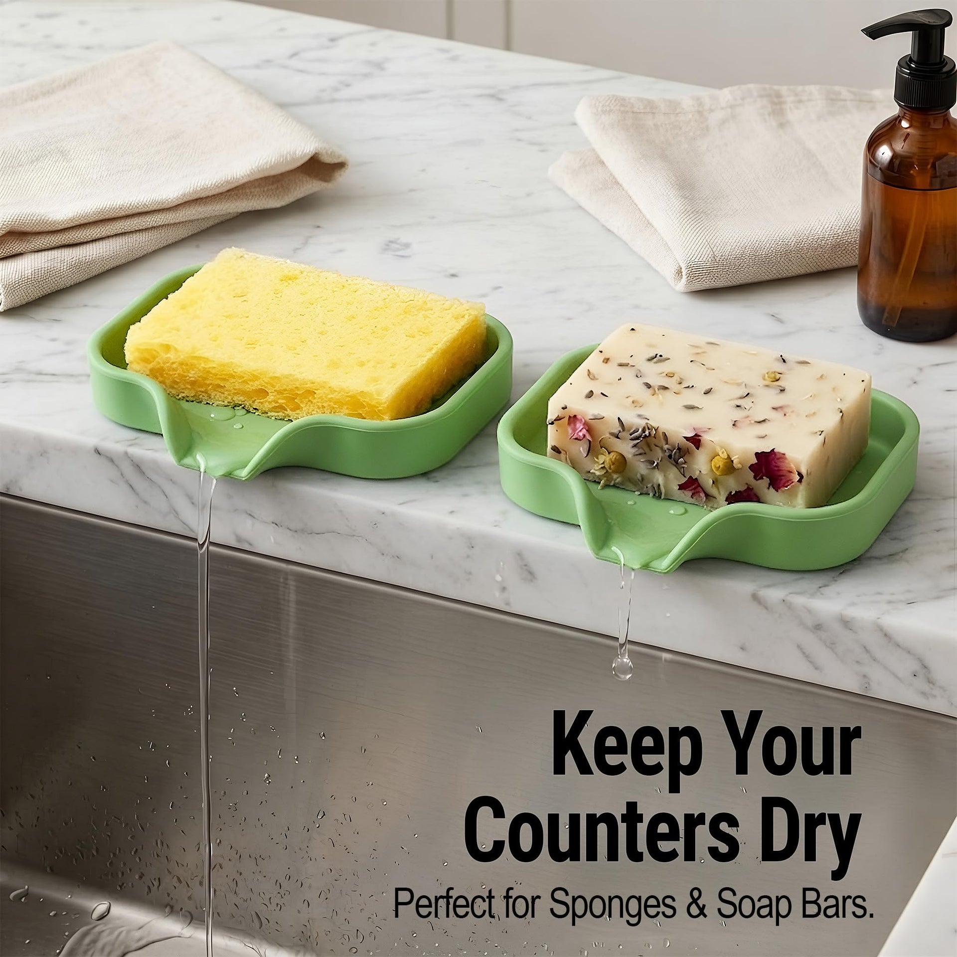 Small Silicone Sponge Holder