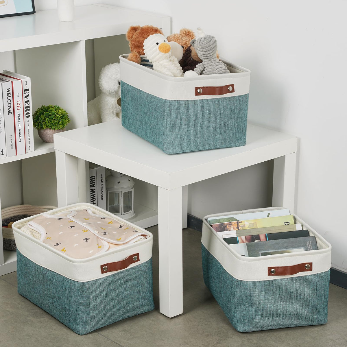 Storage Baskets for Organizing (3 Count)