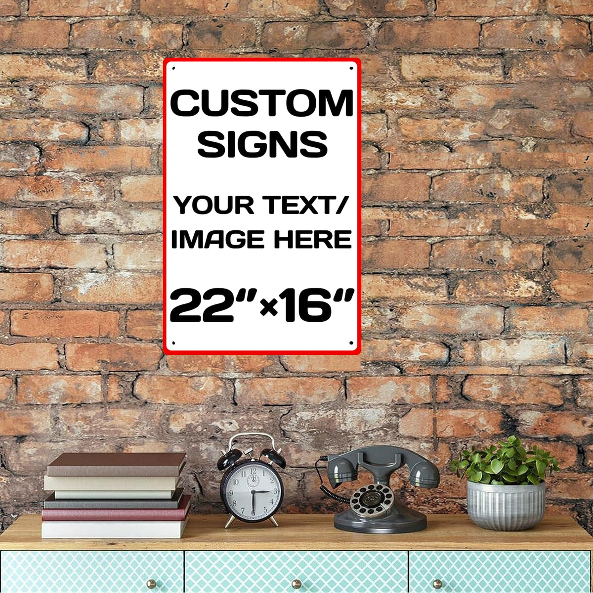 Custom Sign Personalized Metal Signs
