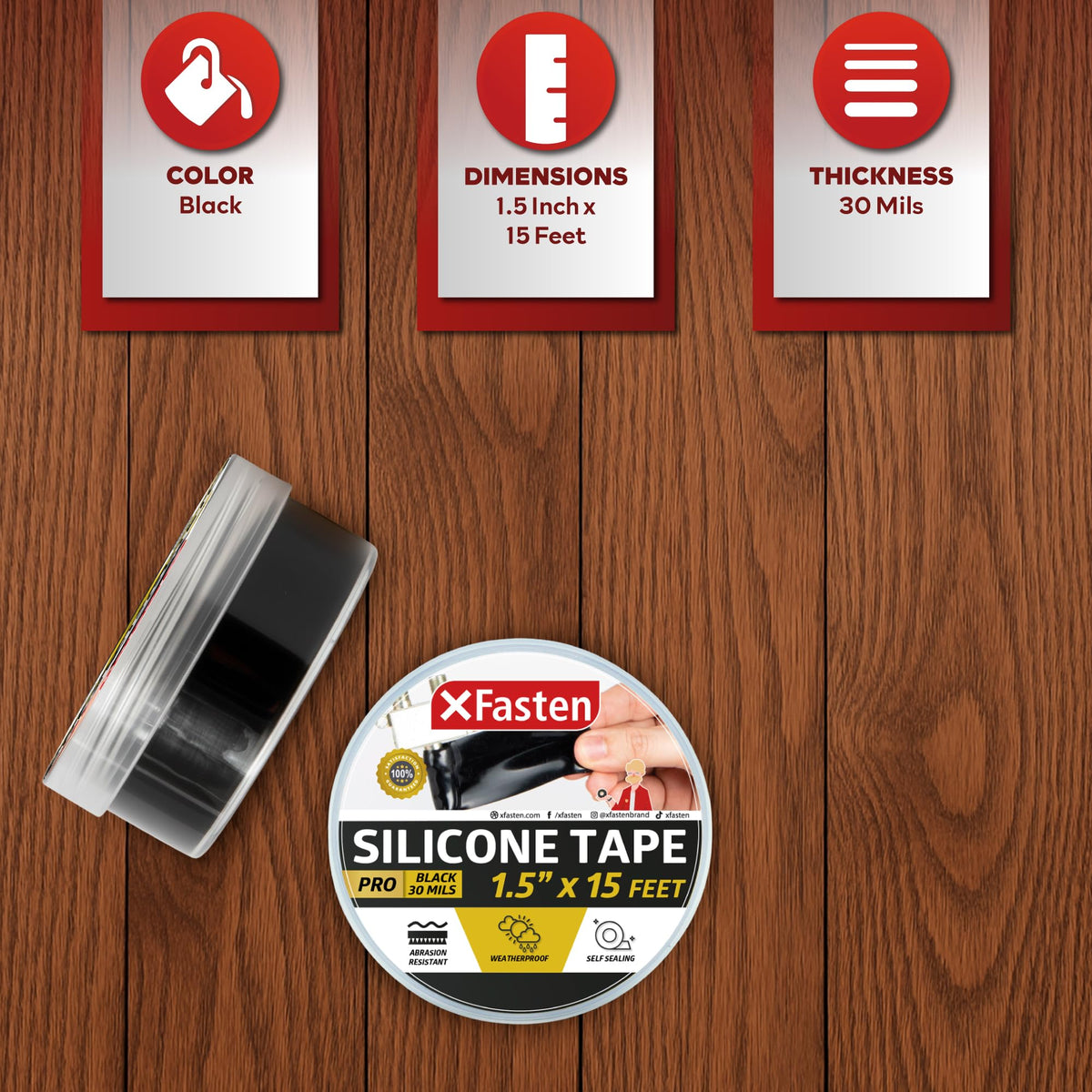 Self fusing Silicone Tape Pro (15 Foot)