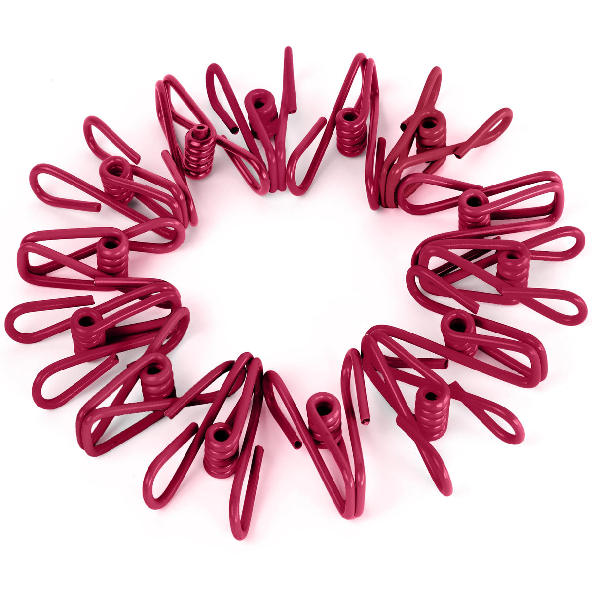 30 Pack Red Chip Bag Clips for Food (30 Count)