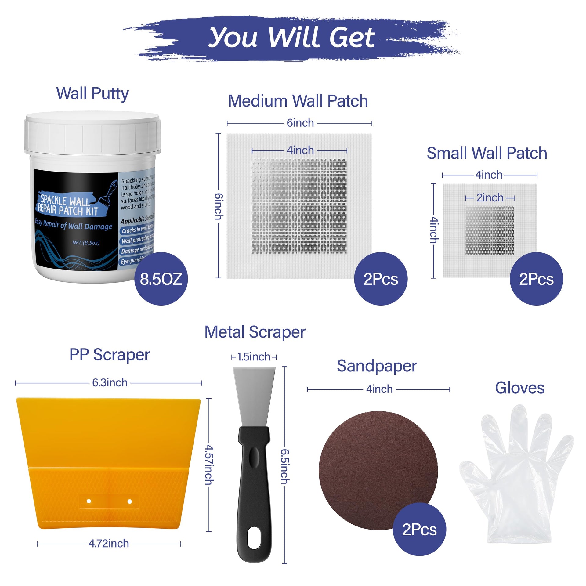 Drywall Repair Kit (8.5 Ounce)