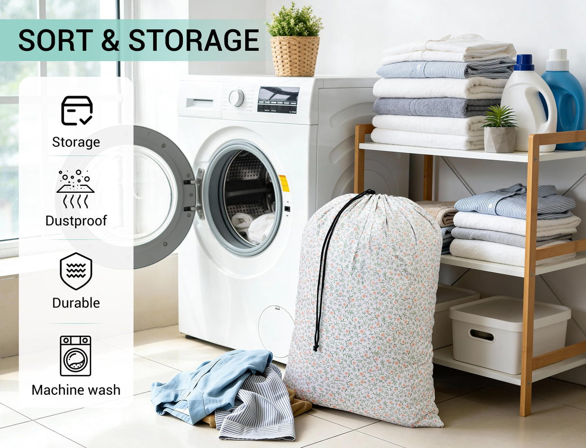 Bulk Travel Laundry Bag (24 Count)