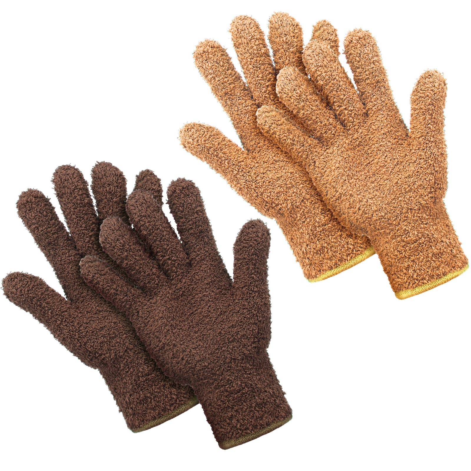 2 Pairs Microfiber Gloves for Plants (2 Count)