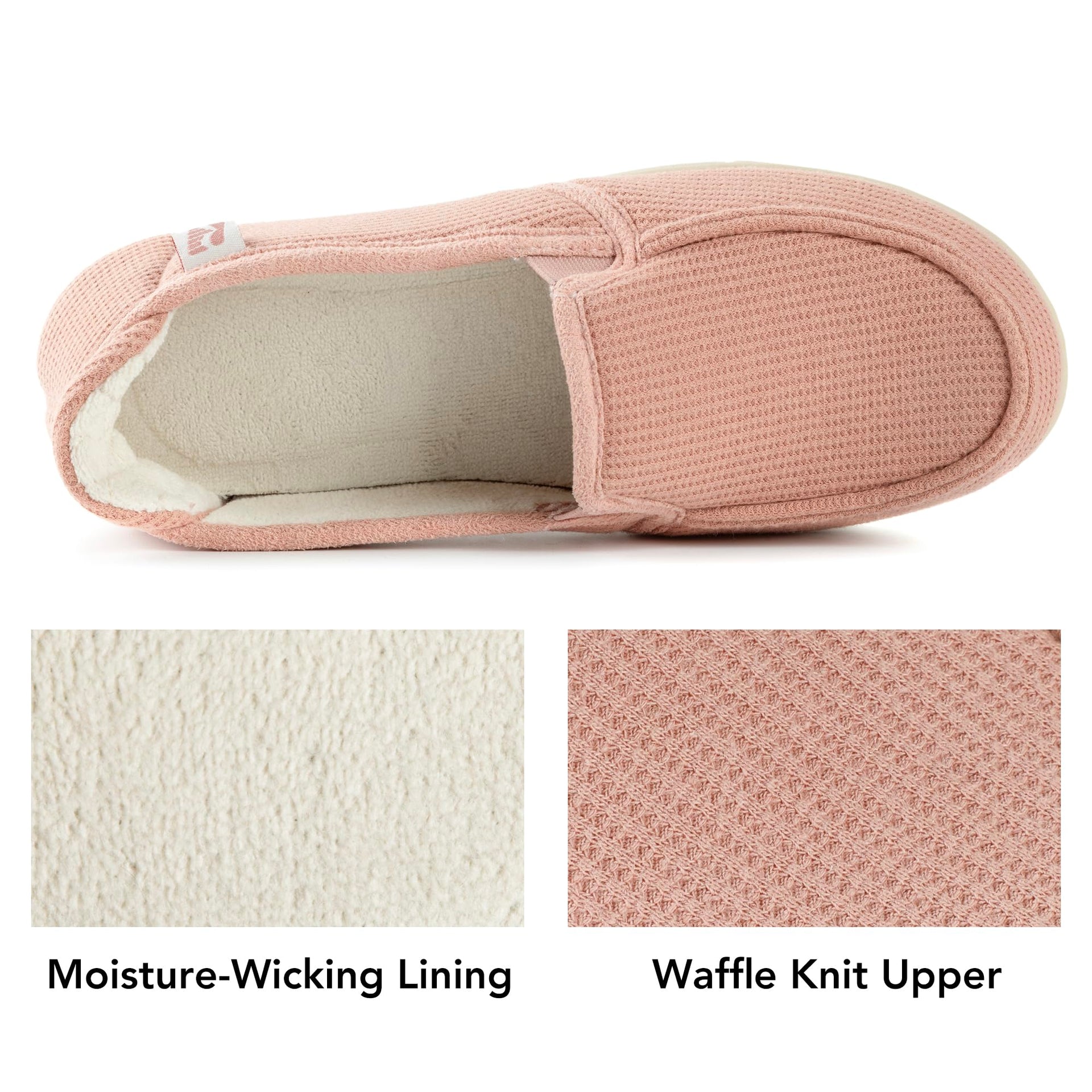 Women's Two Tone Hoodback Slipper with Removable Insole