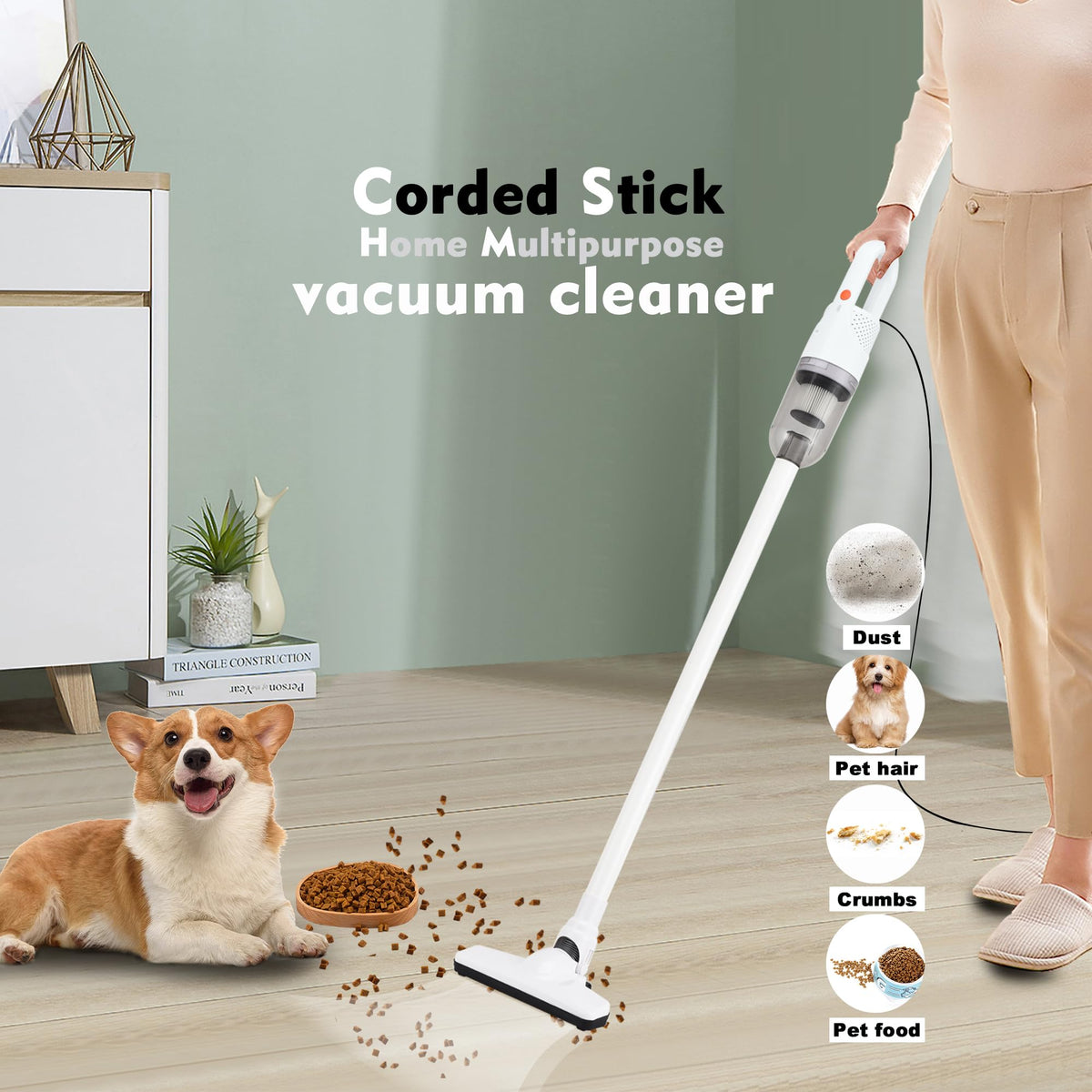 Corded Stick Vacuum Cleaner