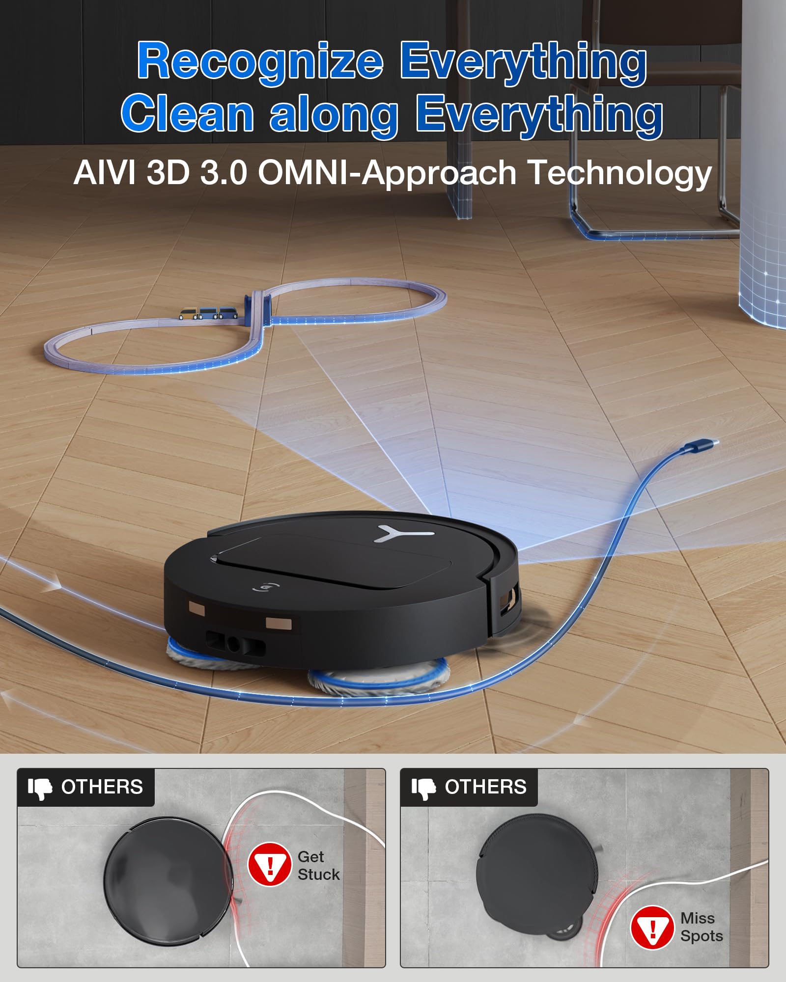 DEEBOT T50 PRO Omni Robot Vacuum and Mop