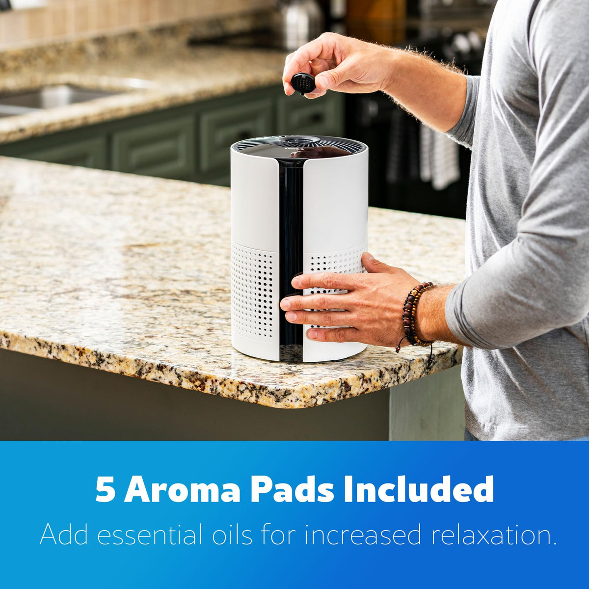 Air Purifiers Up to 348 Sq.Foot with H13 True HEPA Filter