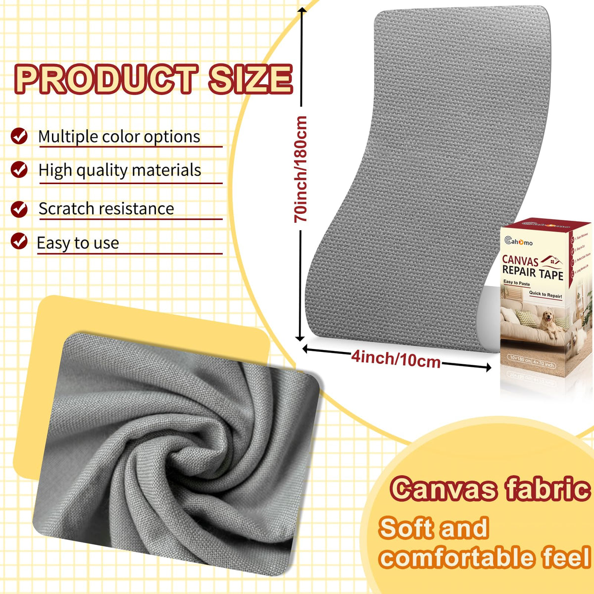 Canvas Repair Tape 4x70 inch