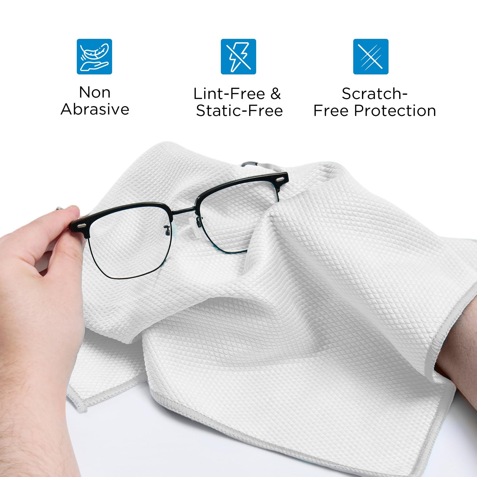 Microfiber Glass Cleaning Cloth (6 Count)