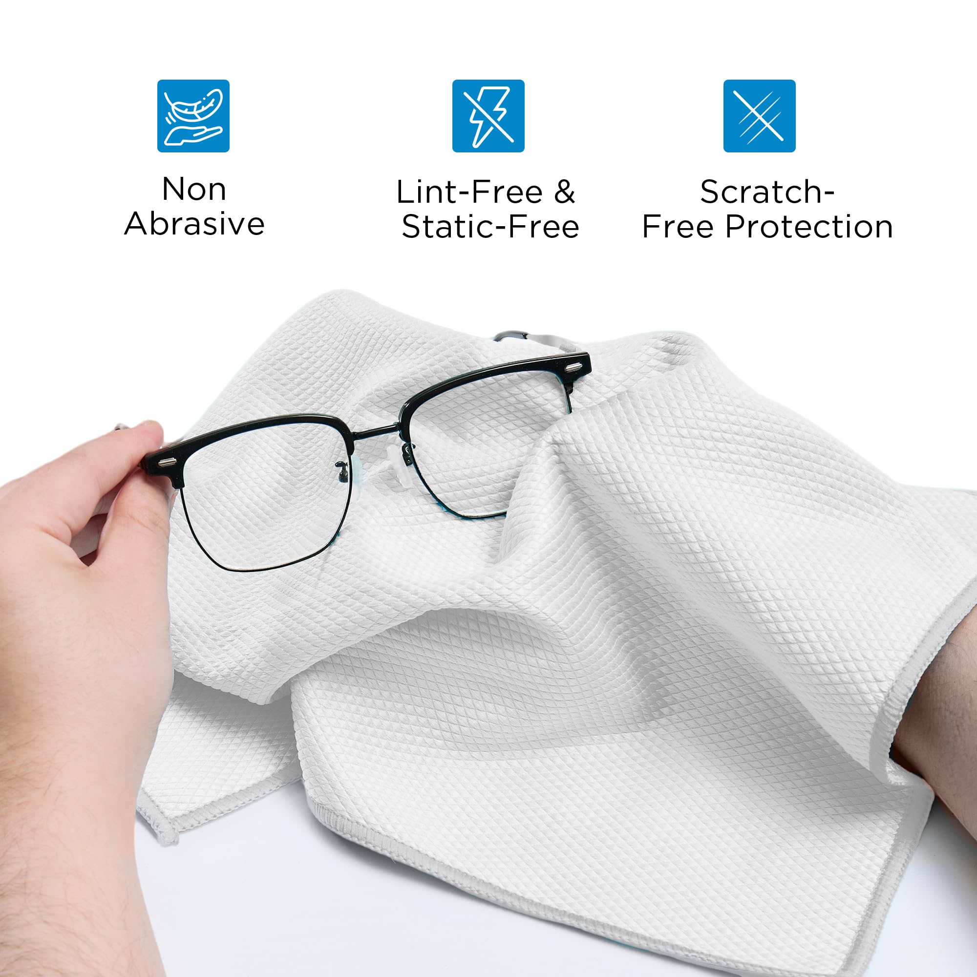 Microfiber Glass Cleaning Cloth (6 Count)
