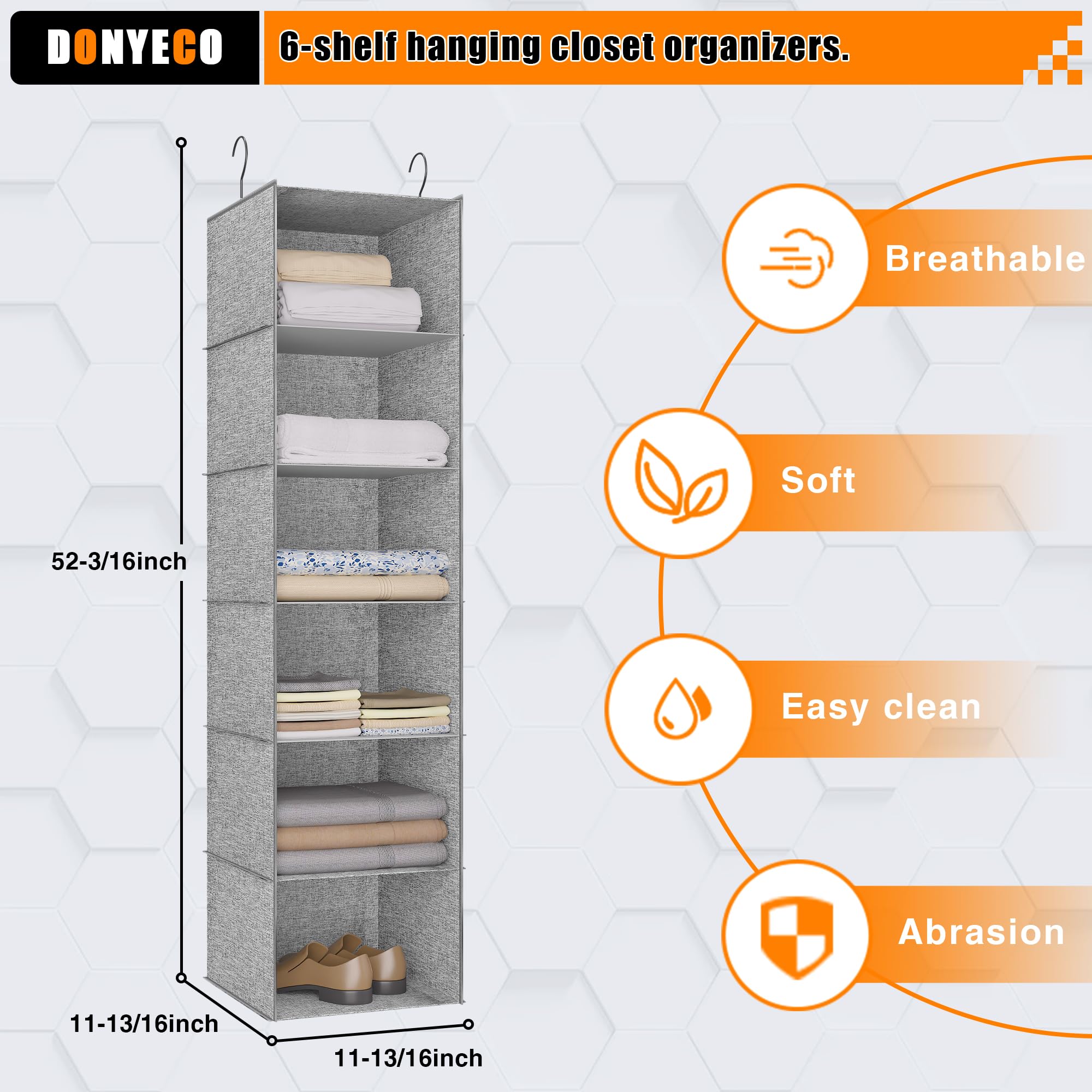 Hanging Closet Organizer 6
