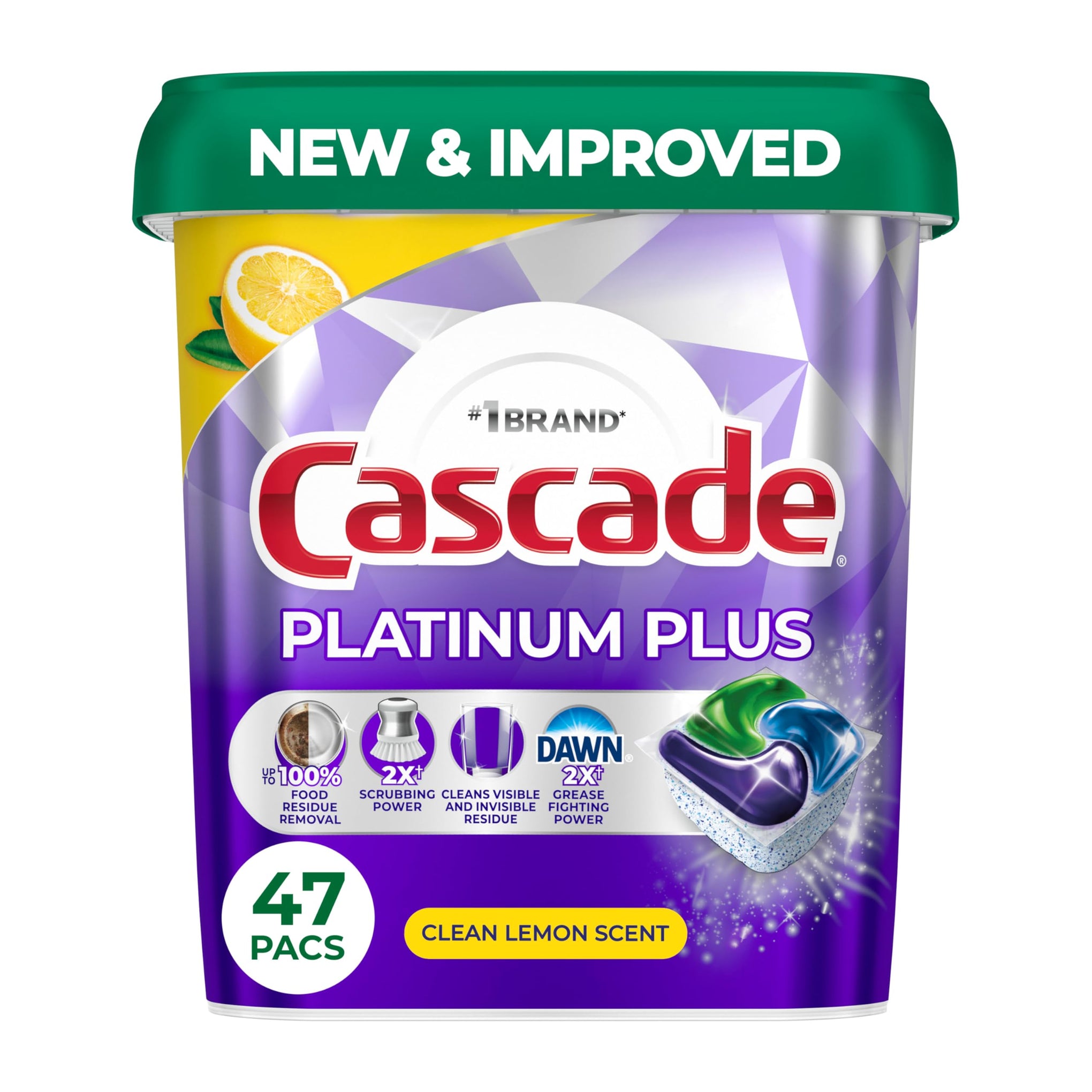 Platinum Plus Dishwasher Pods (47 Count)