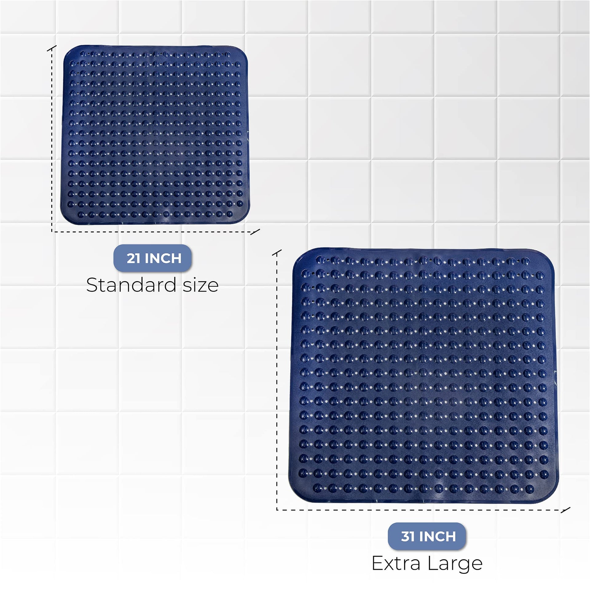 Extra Large Square Non Slip Shower Mat