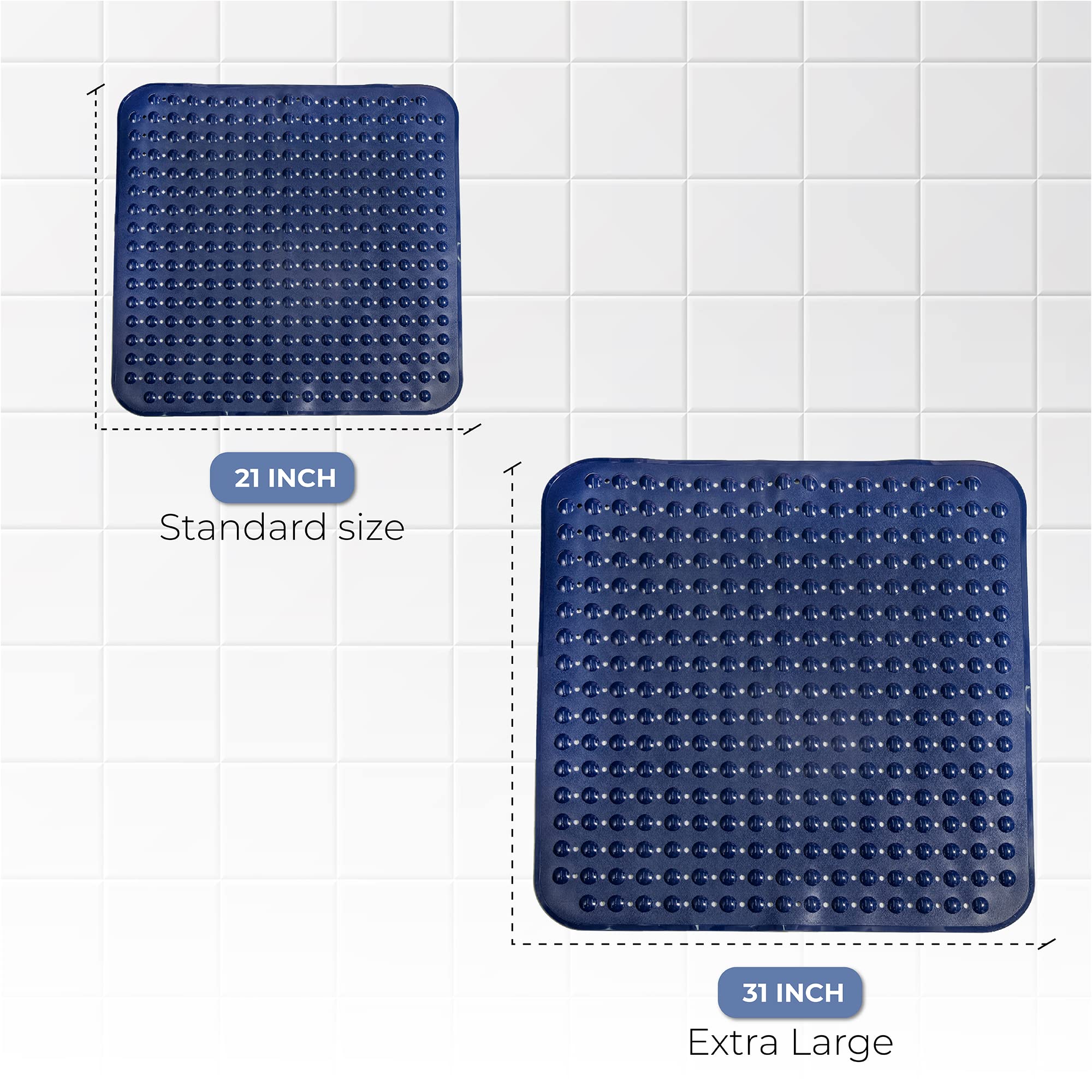 Extra Large Square Non Slip Shower Mat