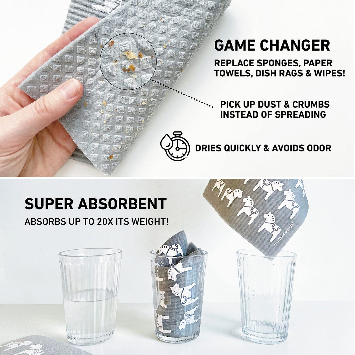 Swedish Dishcloths (10 Count)