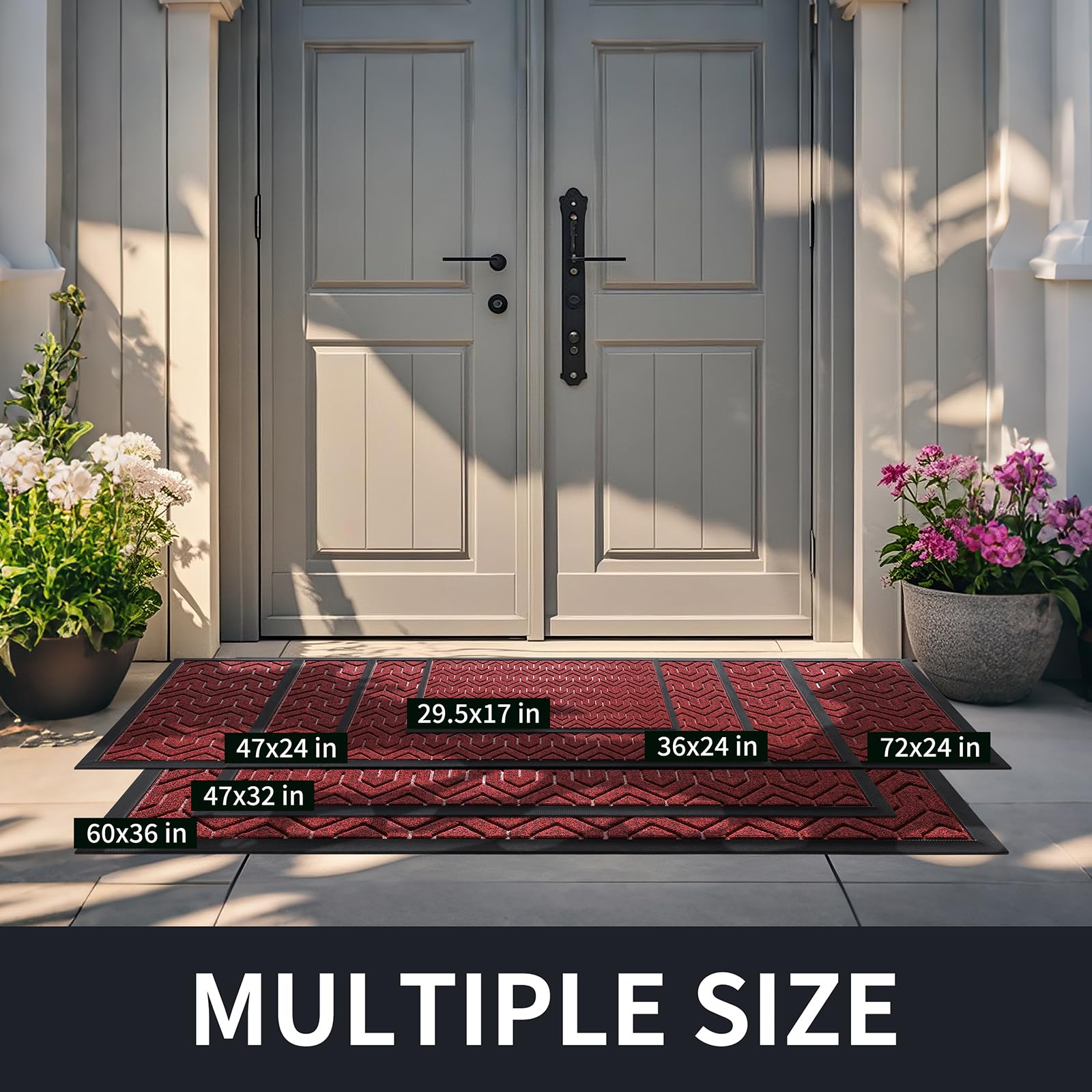 Large Door Mat Outside Entrance 47x32 (3.9361 Sq Ft)