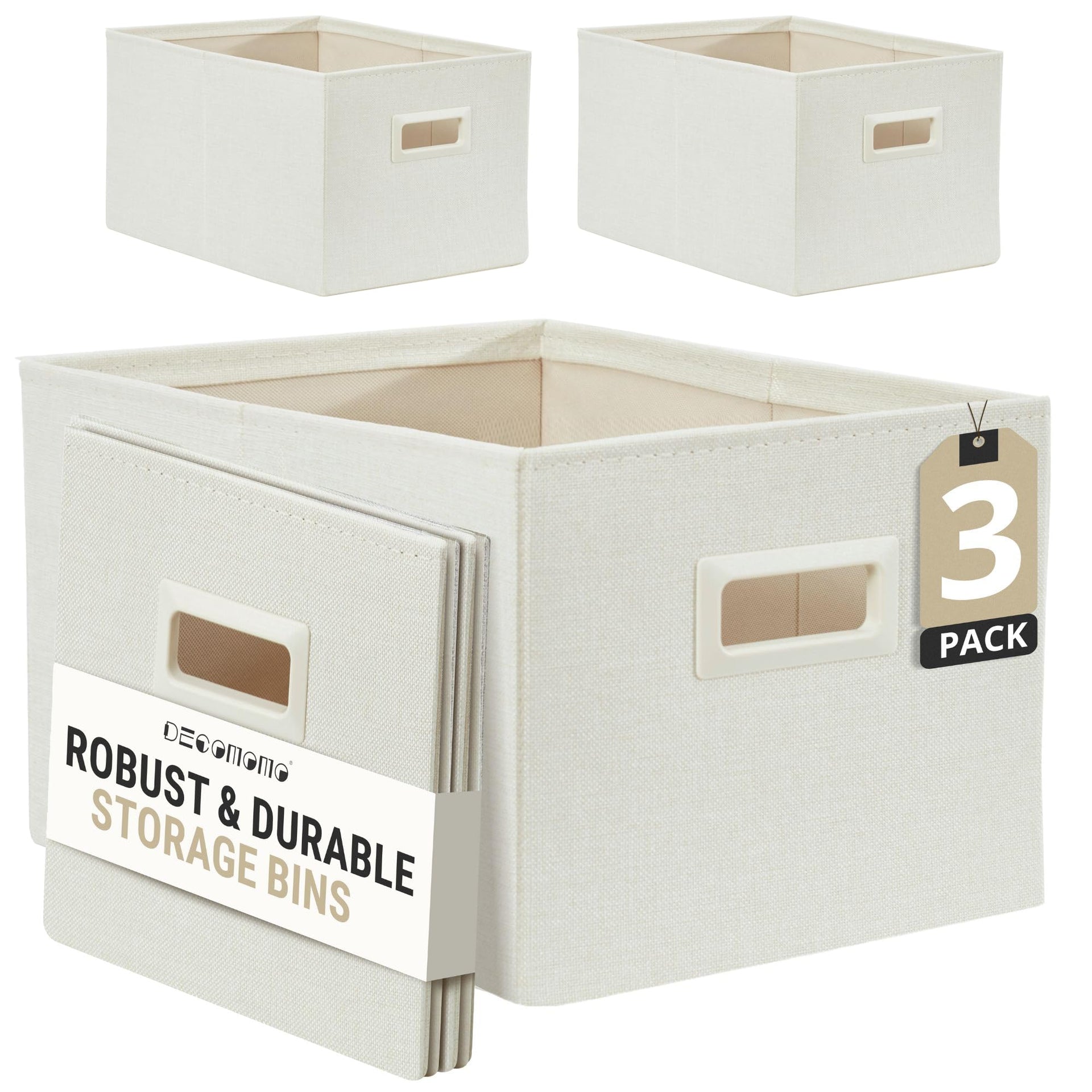 Storage Bins for Shelves (3 Count)