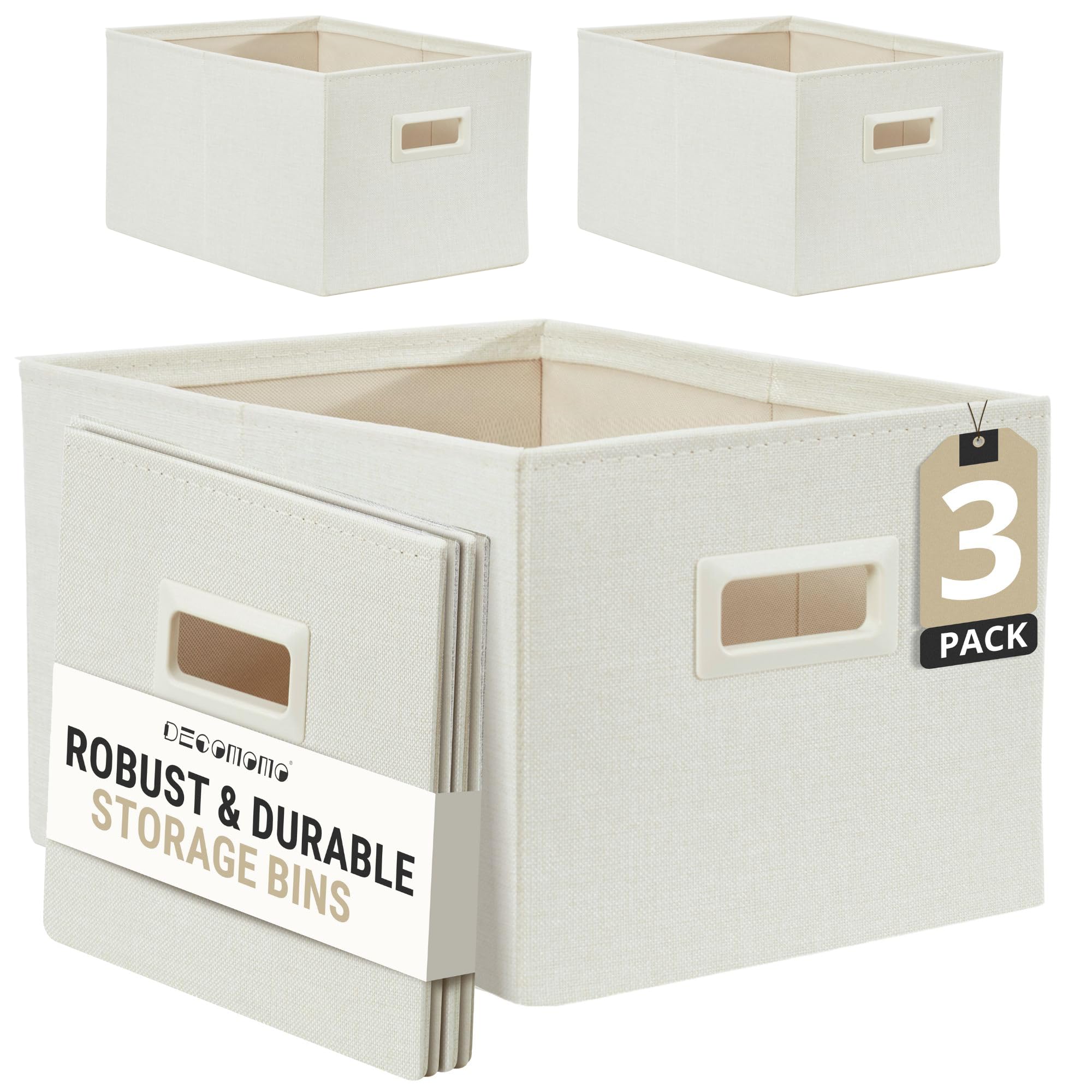 Storage Bins for Shelves (3 Count)