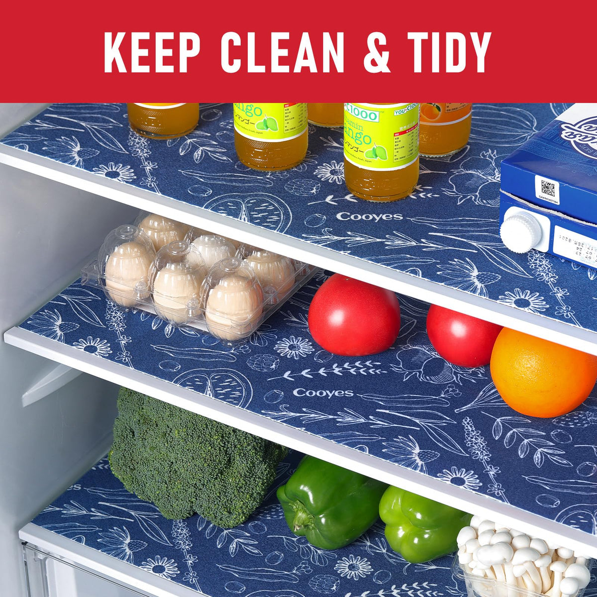 Fridge Bin Liners (24 Sq Ft)