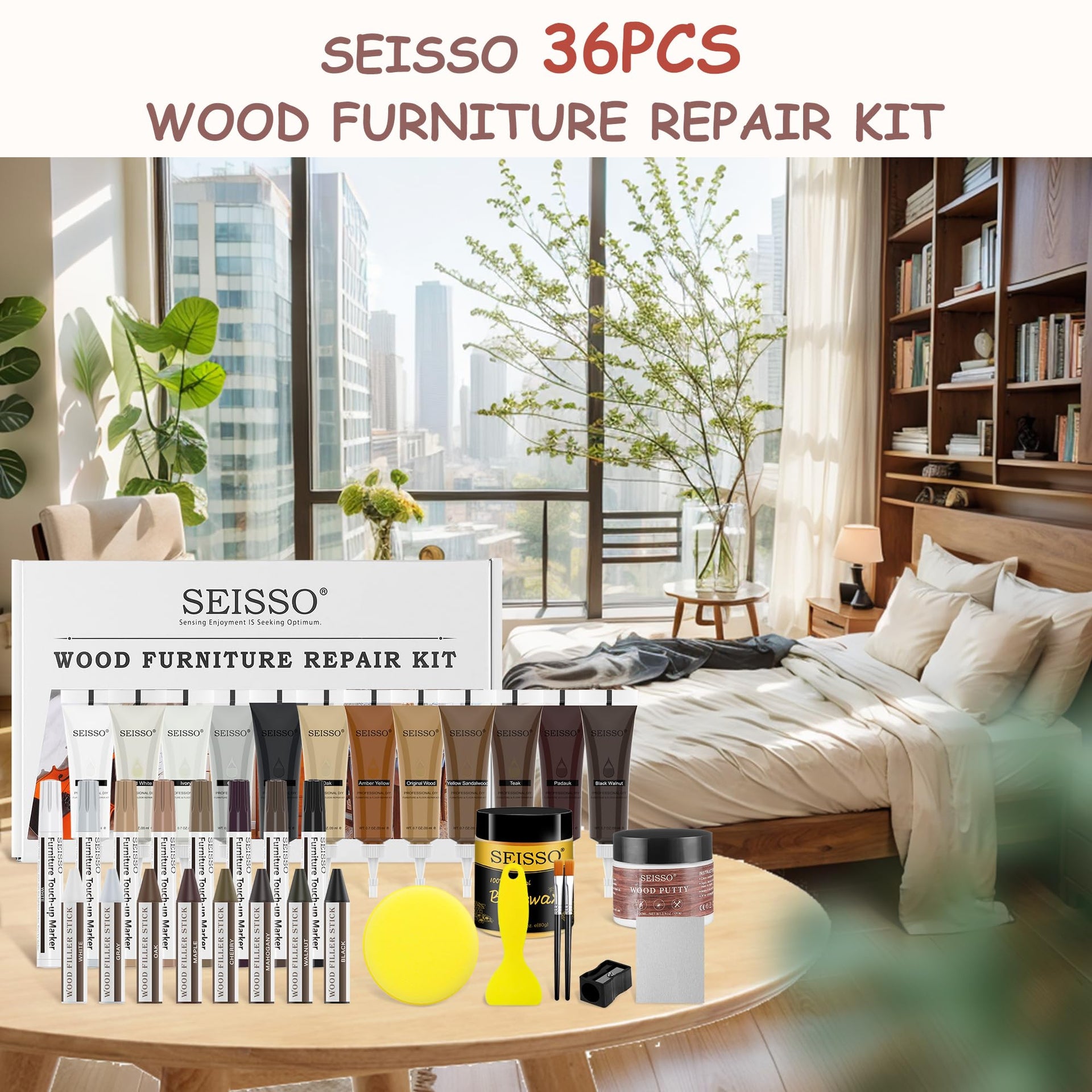 Wood Furniture Repair Kit (36 Count)