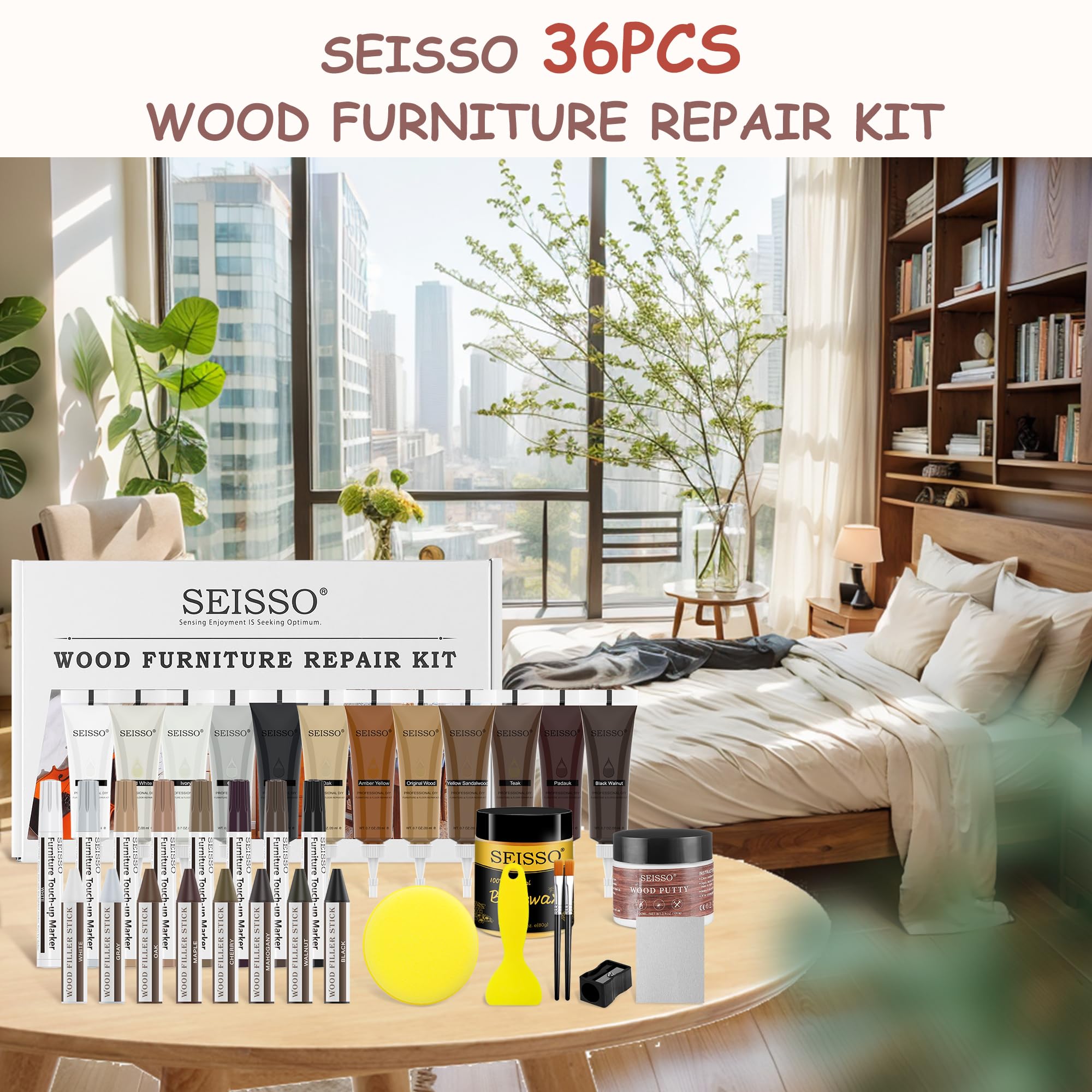 Wood Furniture Repair Kit (36 Count)