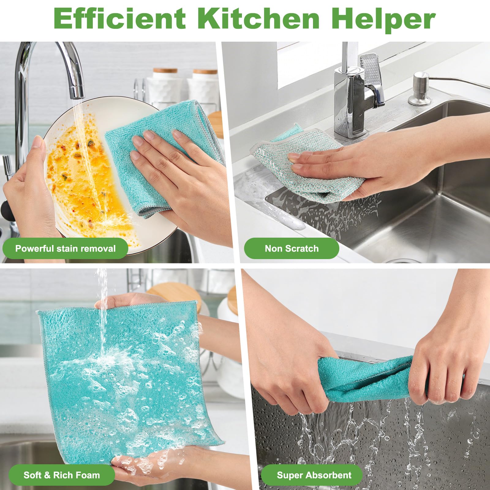 Non Scratch Wire Dishcloth