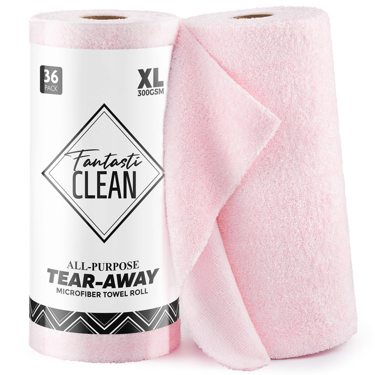 Microfiber Cleaning Cloth Roll (36 Count)