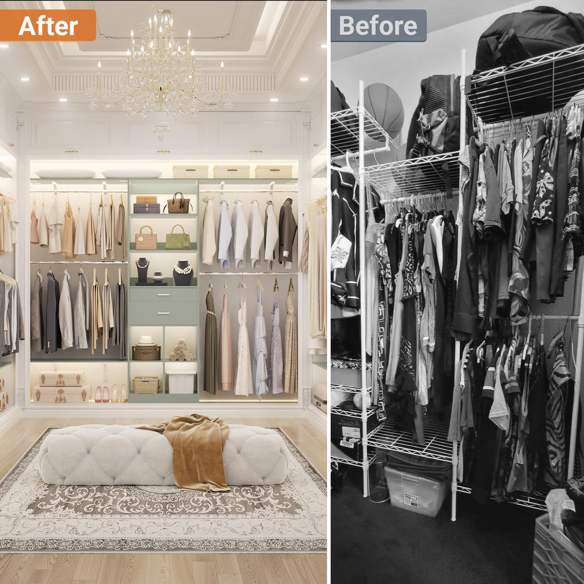 Closet System (8 Foot)