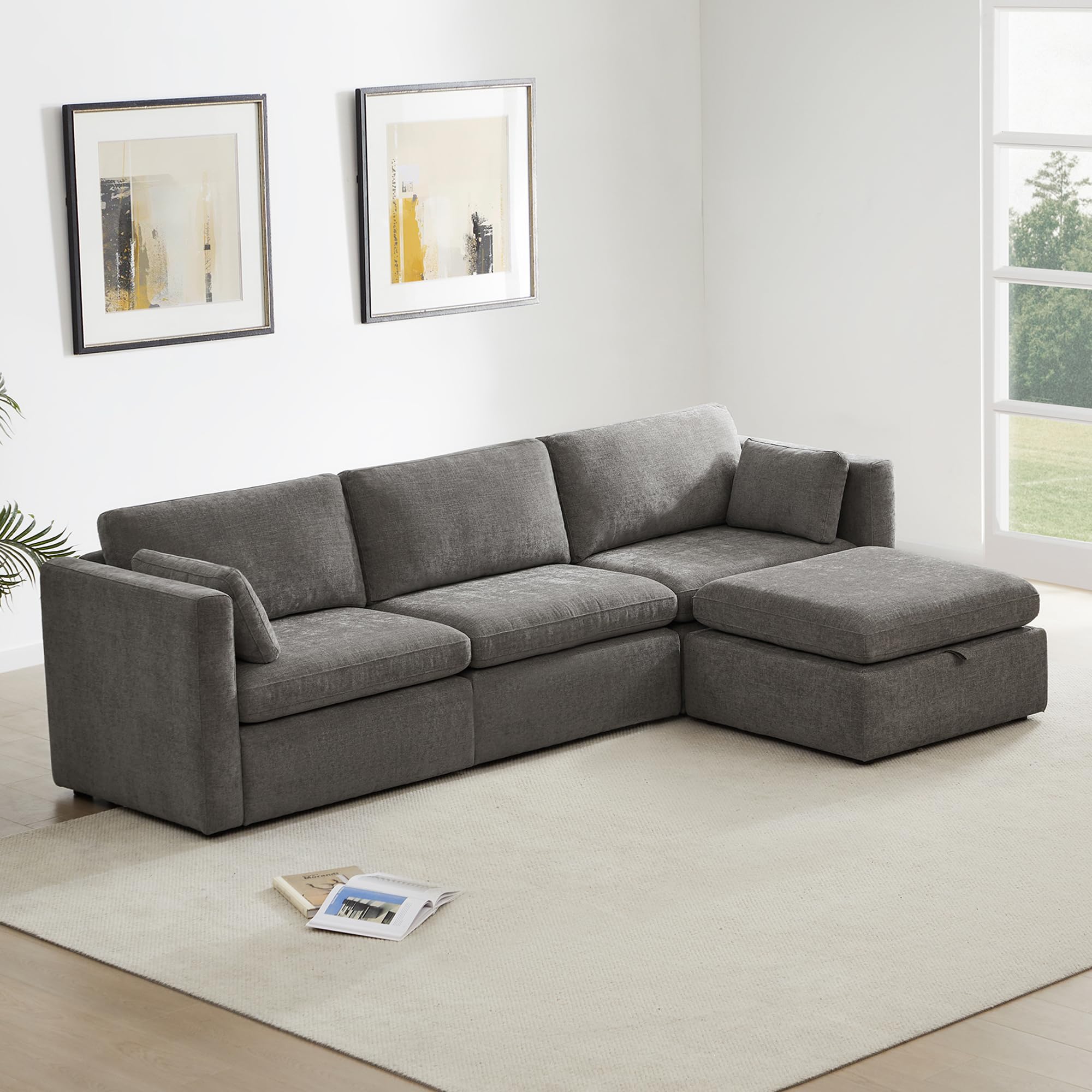 112" Modular Sectional Sofa (4 Count)