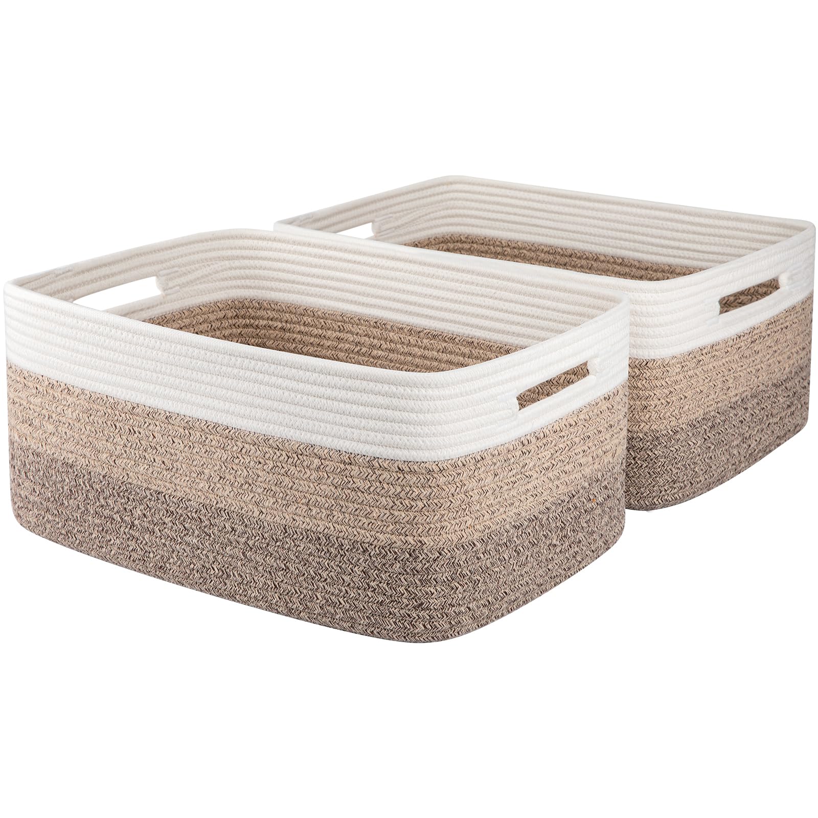 Large Storage Basket for Organizing (2 Count)