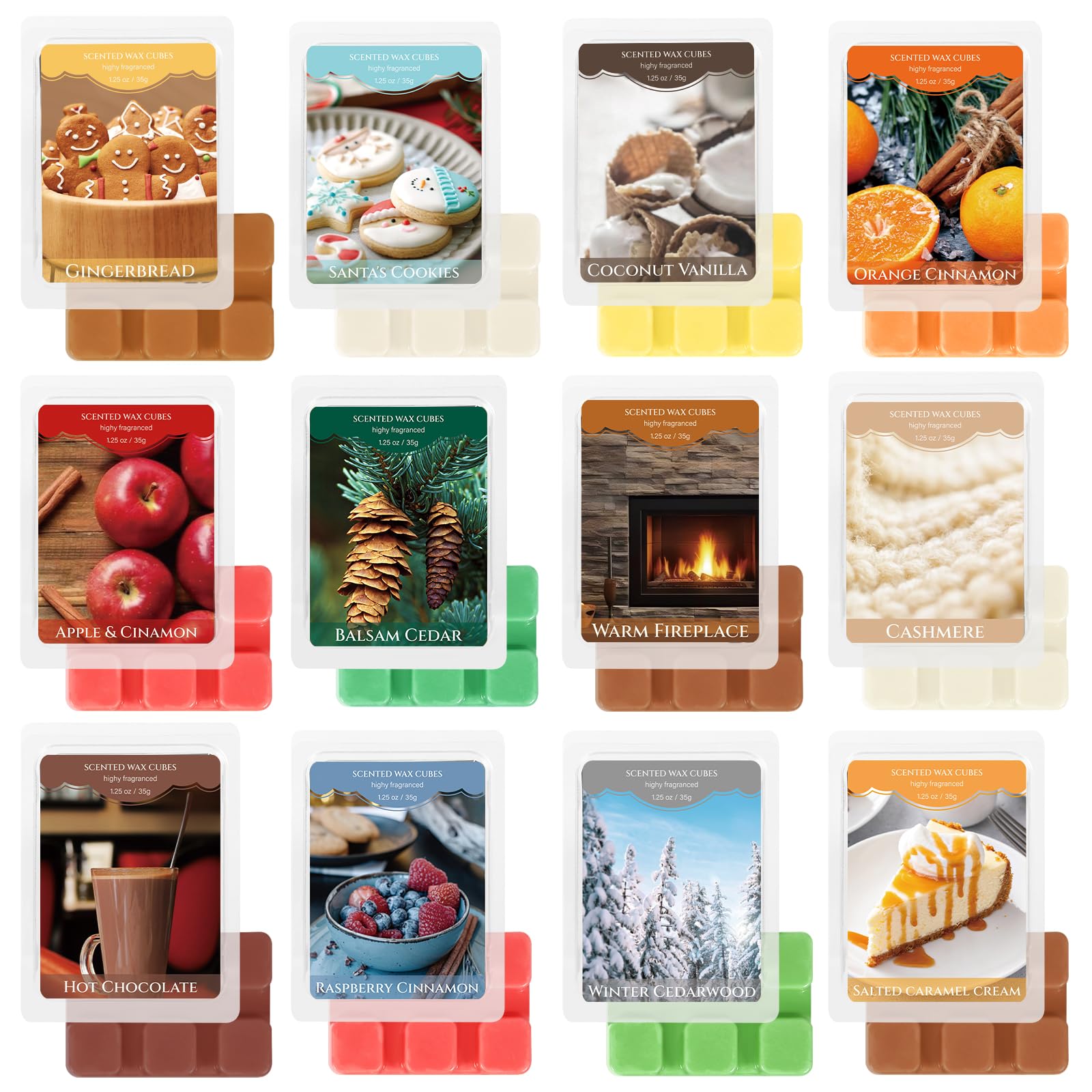 Wax Melts Scented Wax Cubes for Warmer