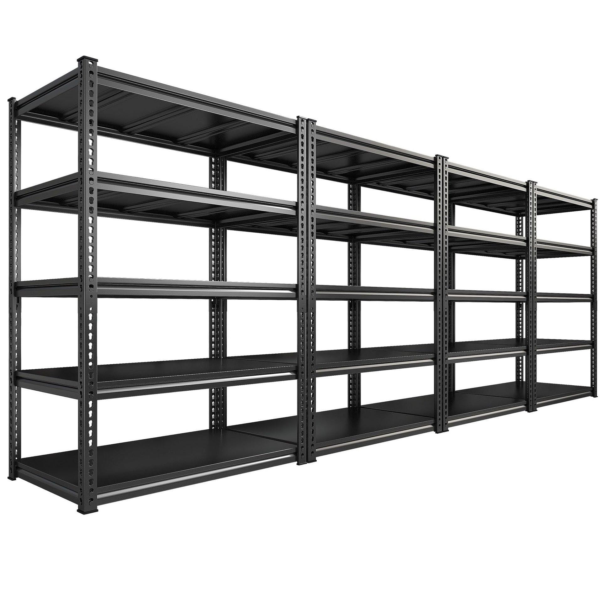 72" H Garage Shelving Load 2500Lbs for Homeowners and Commercial Use (4 Count)