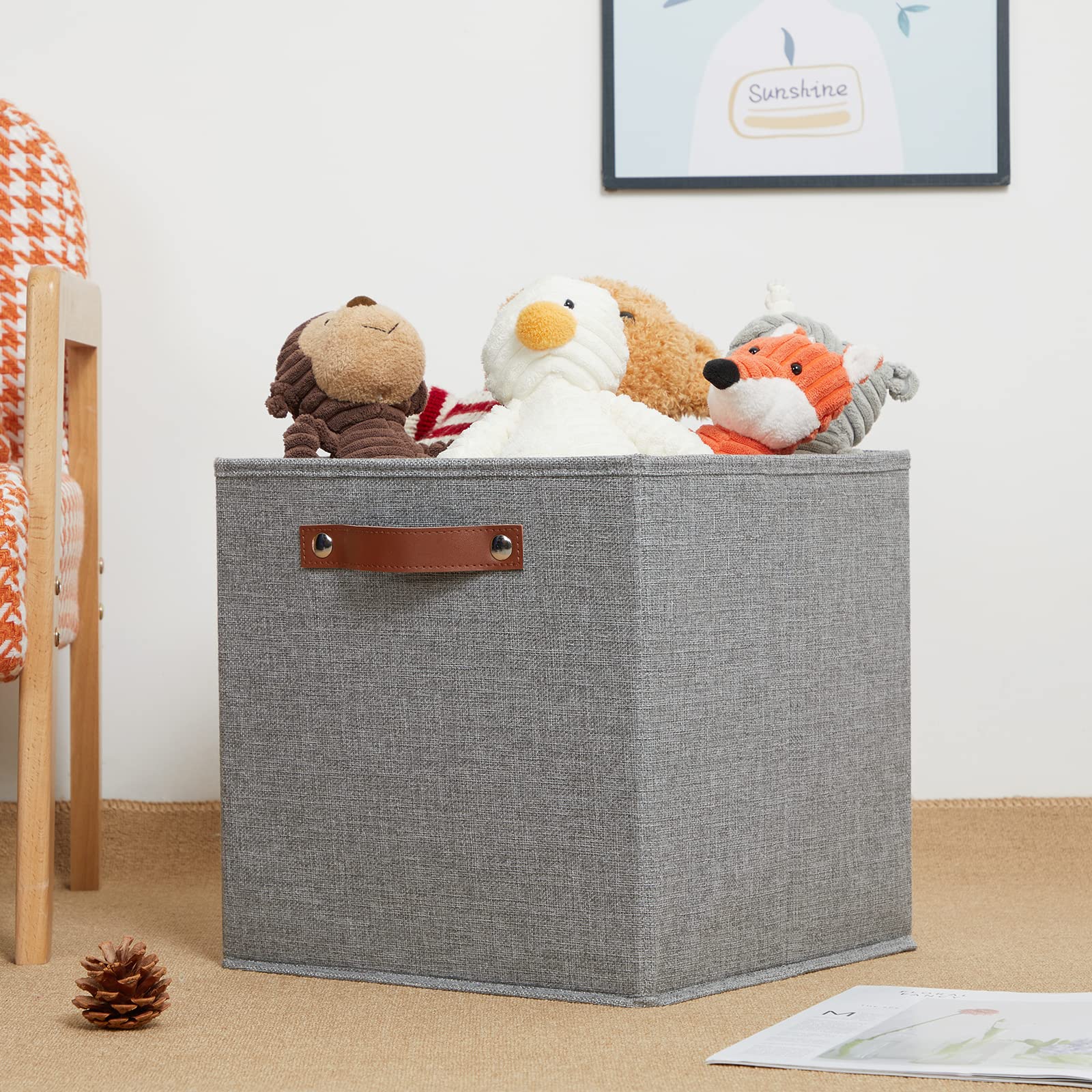 Fabric Storage Cubes (4 Count)