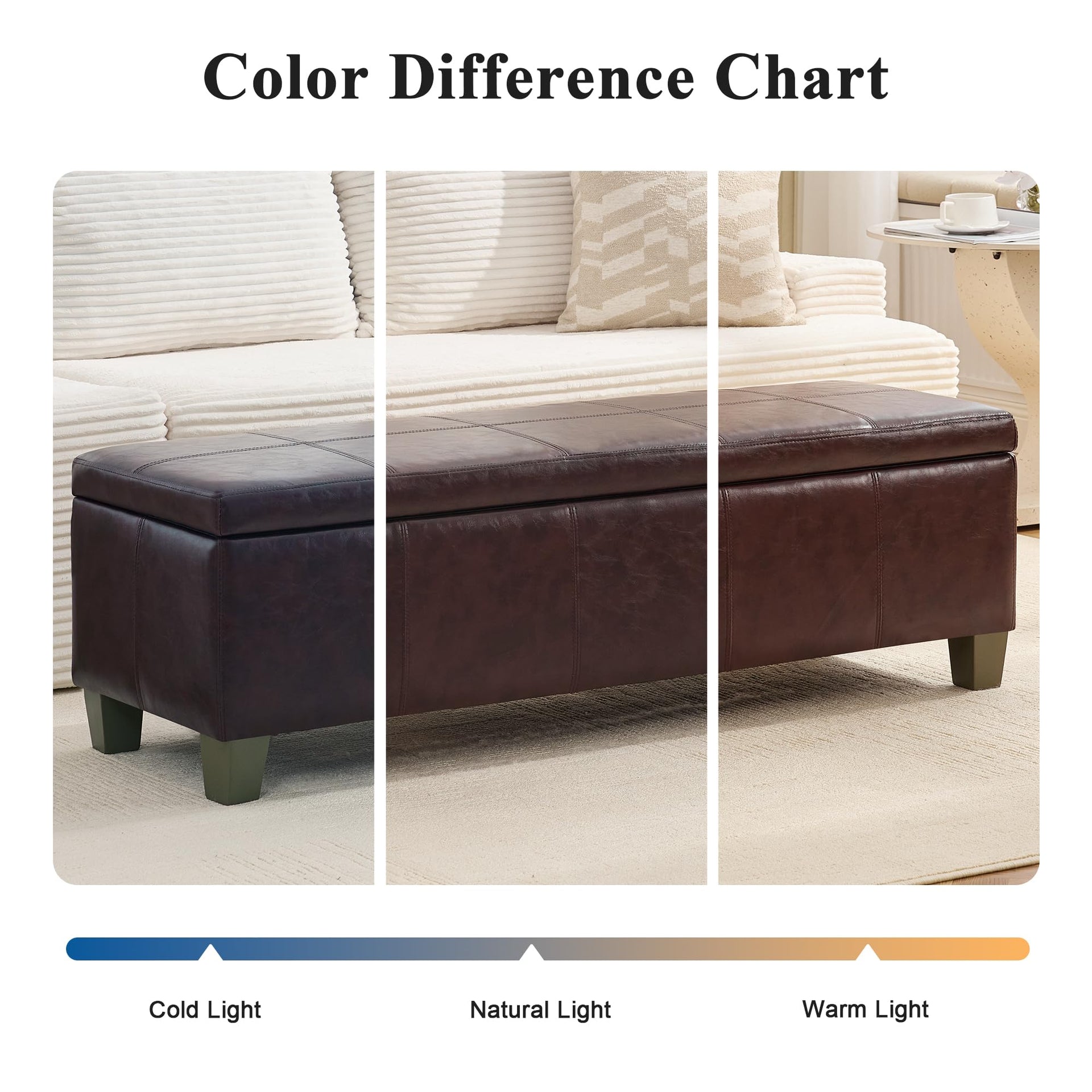41" Storage Ottoman