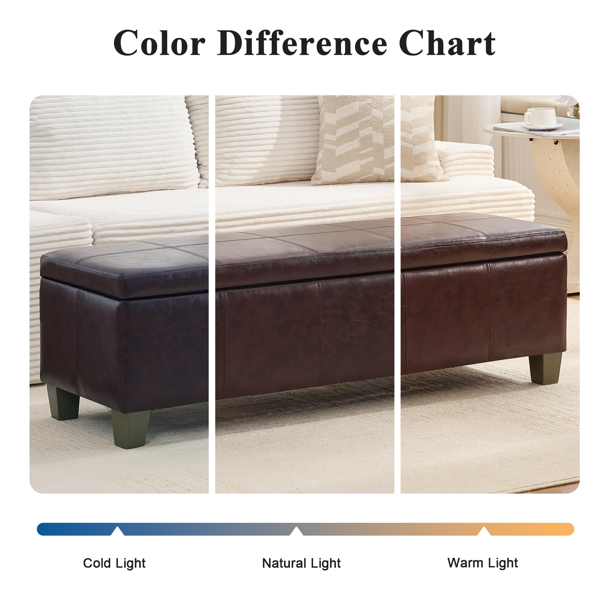 41" Storage Ottoman