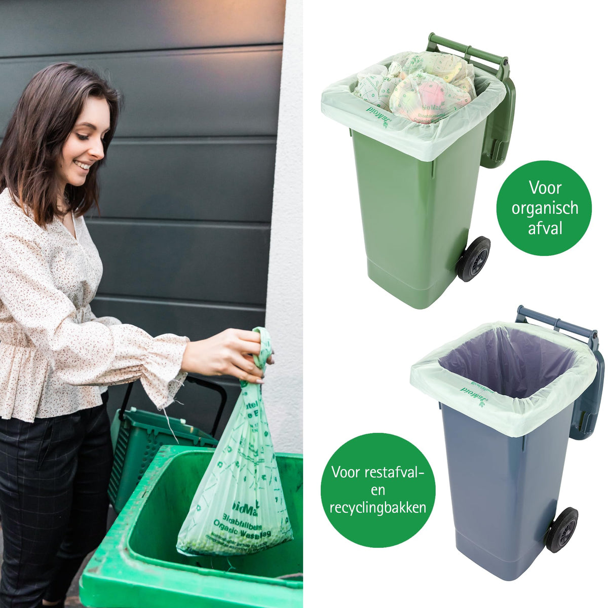 64 Gallon Compostable Food Scrap Bags (20 Count)