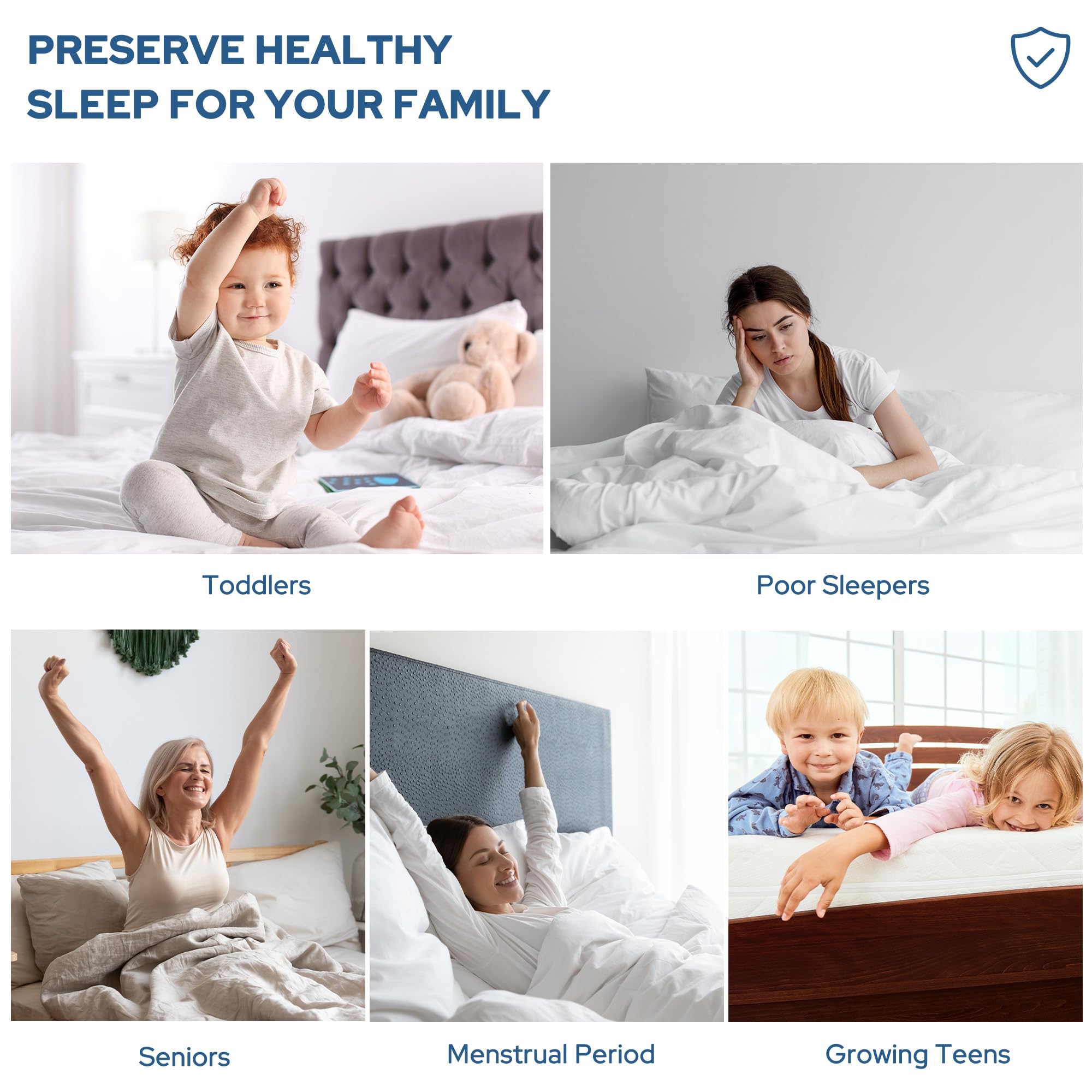 Waterproof Queen Size Mattress Protector